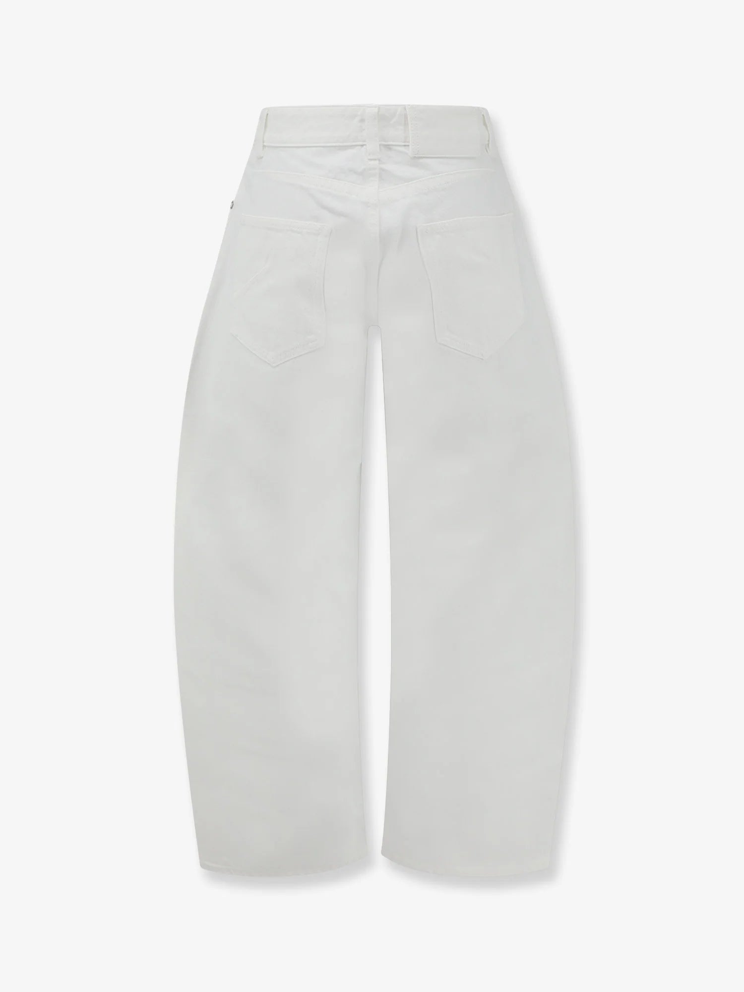 Rodeo white denim trousers