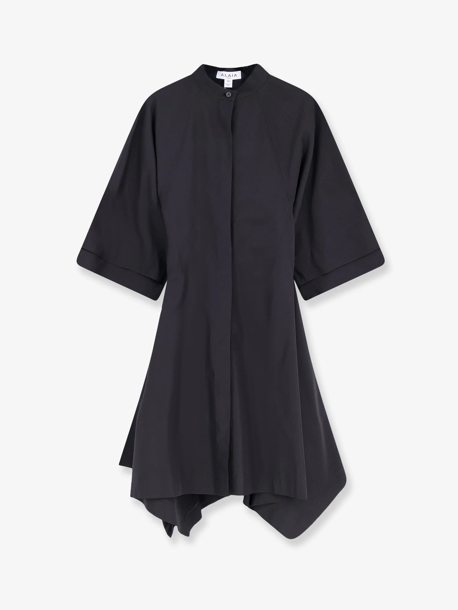 Panelled cotton dress