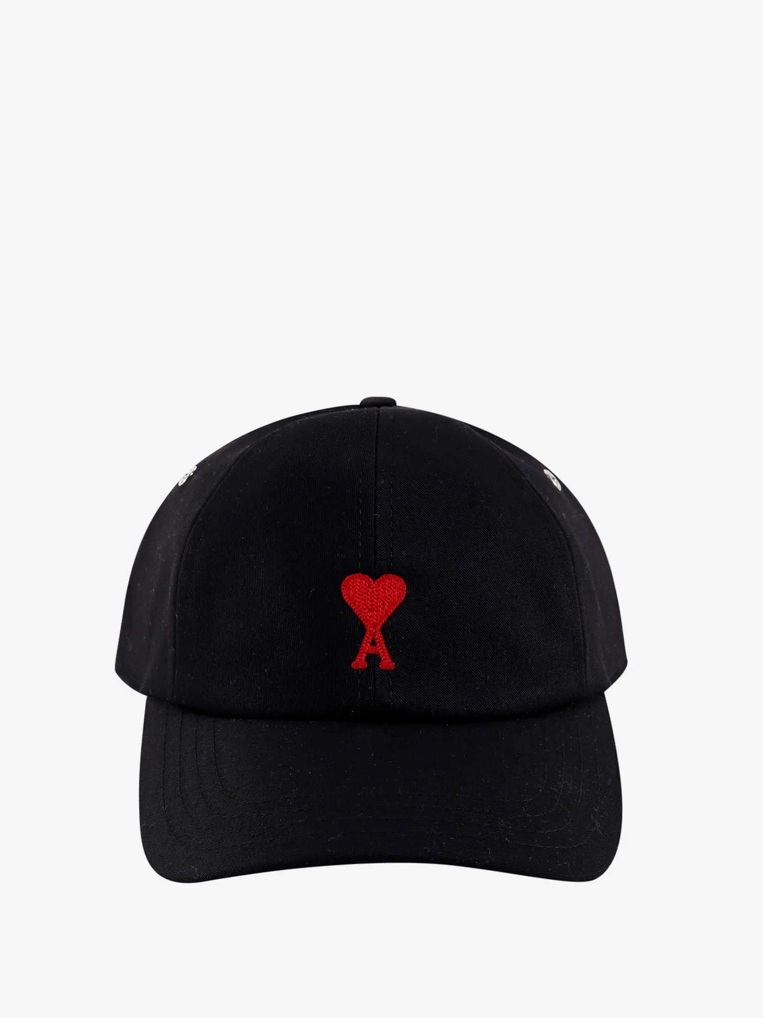 Cotton hat with embroidered logo on the front