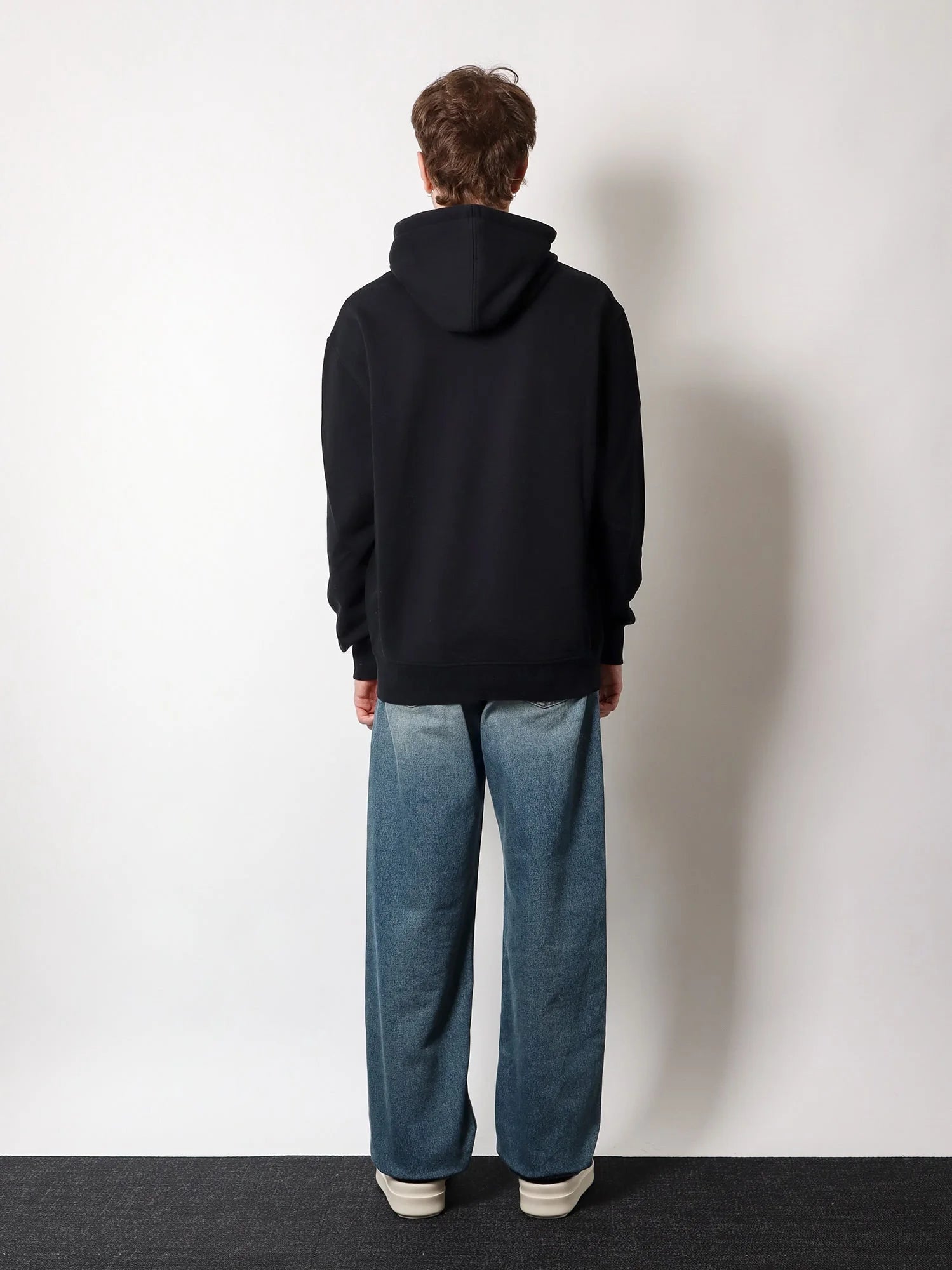 Hooded cotton sweatshirt