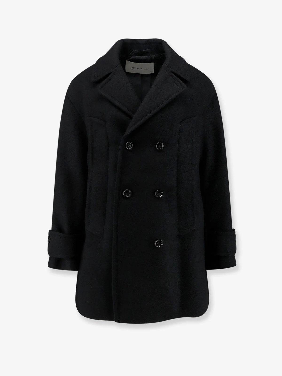Virgin wool peacoat