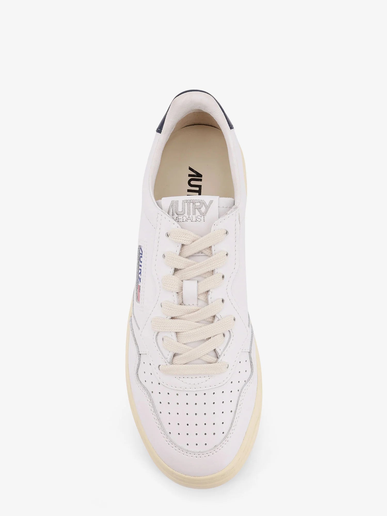 Medalist Low leather sneakers with side logo
