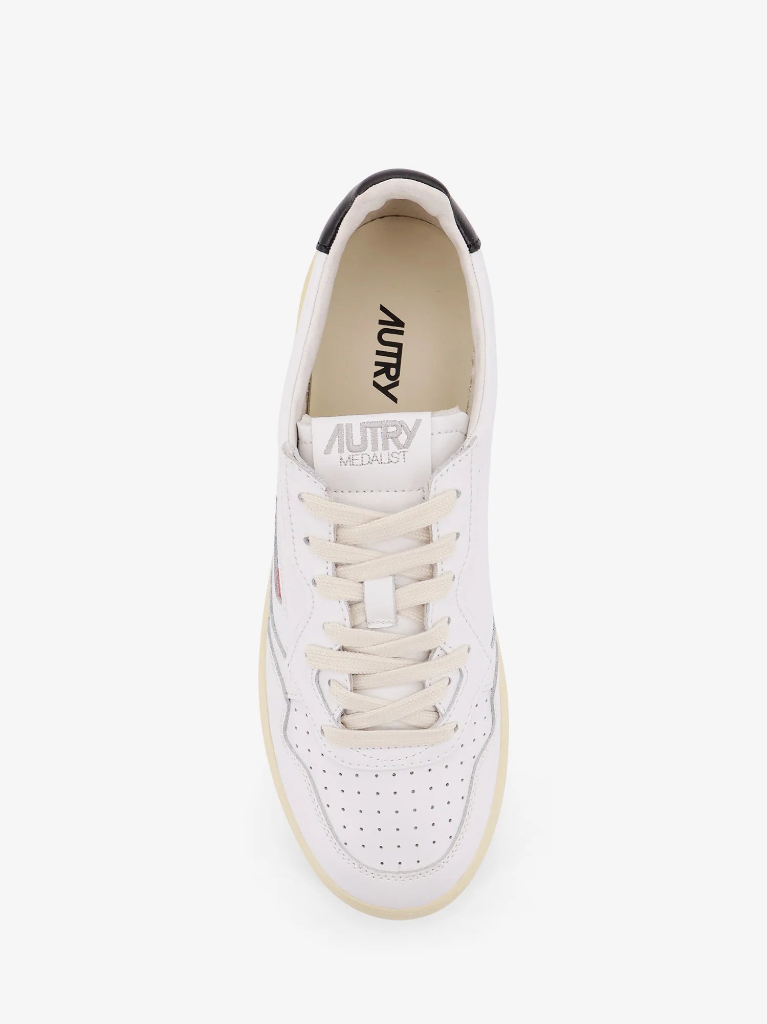 Medalist Low leather sneakers with side logo