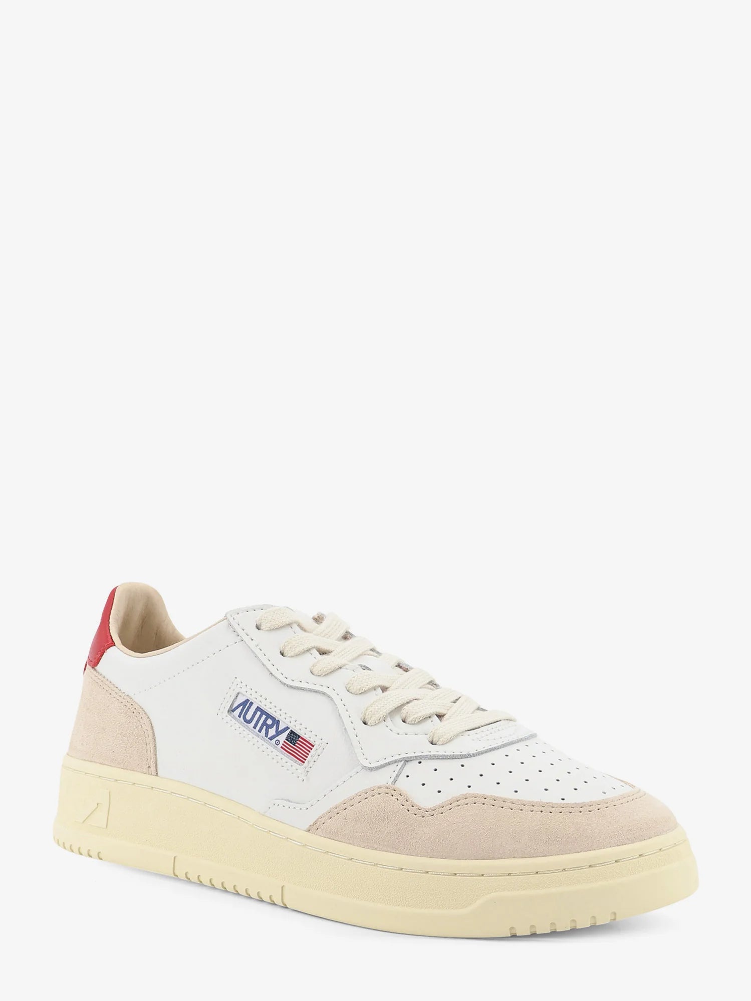 Medalist Low leather sneakers with side logo