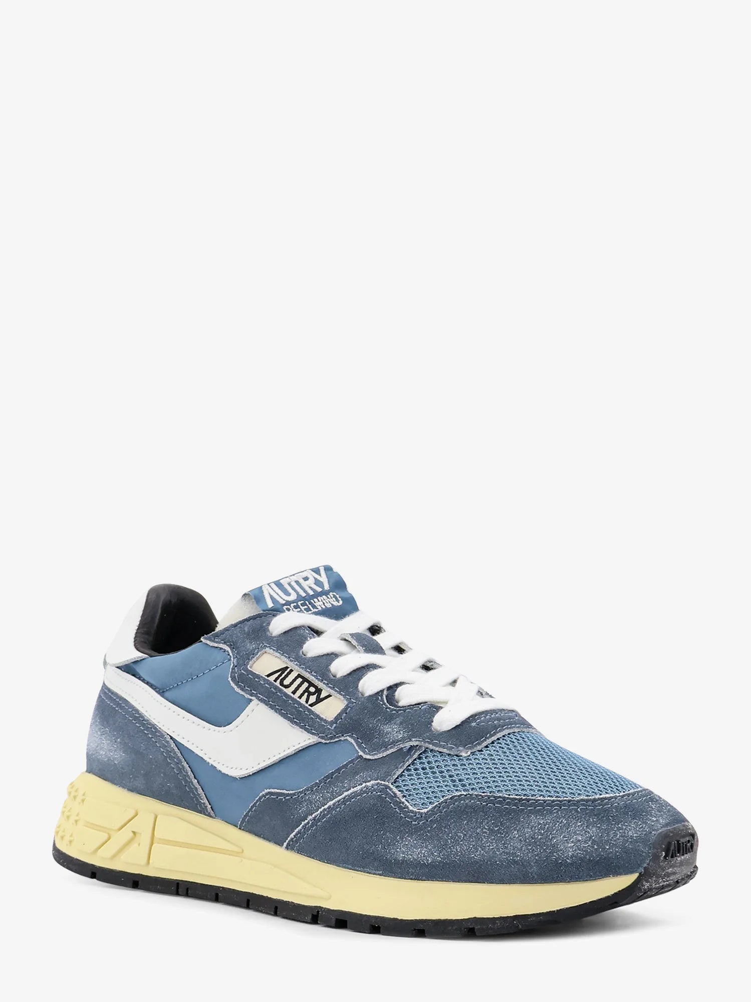 Reelwind Low mesh and suede sneakers