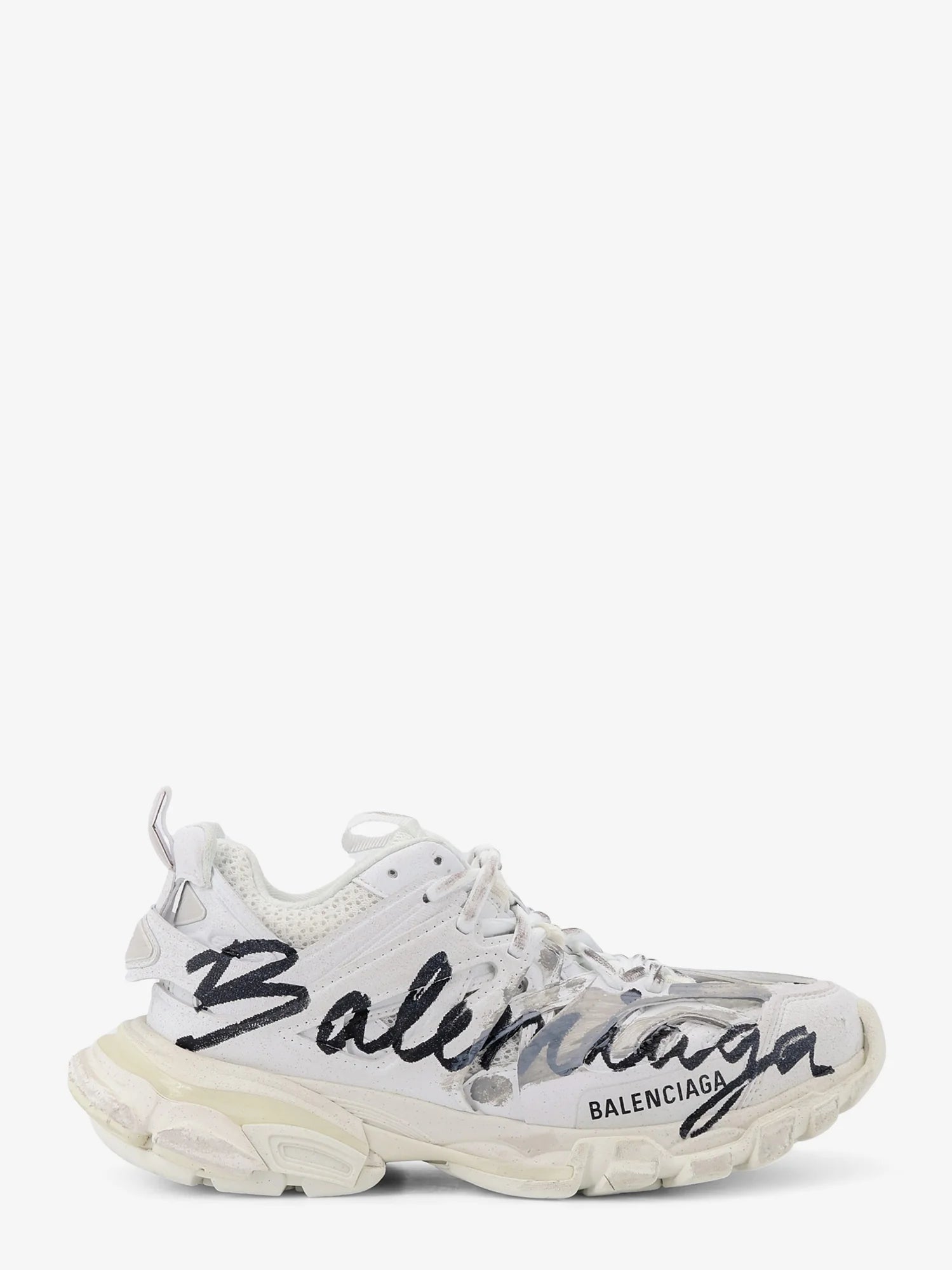 Mesh and nylon Track sneakers
