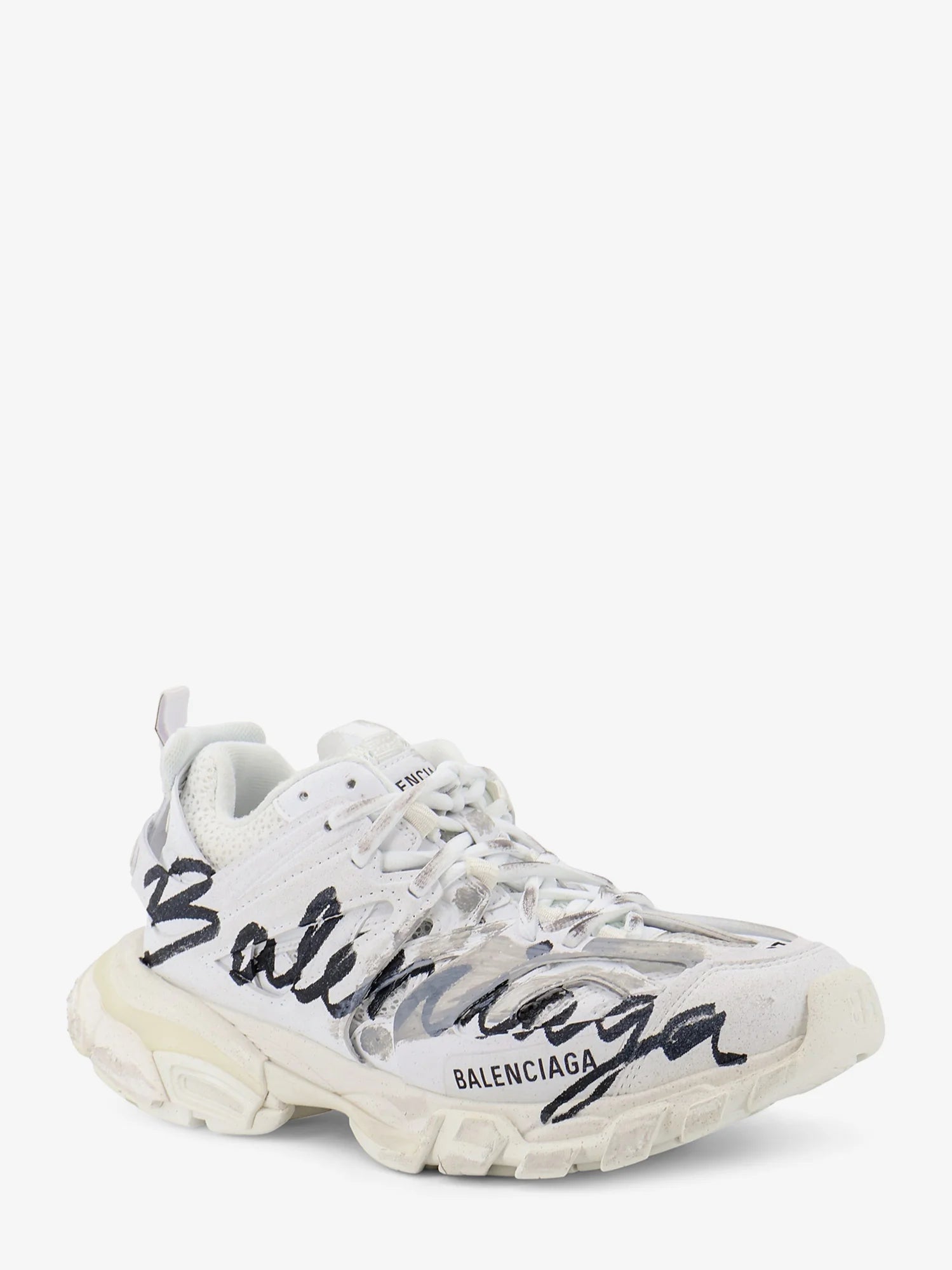 Mesh and nylon Track sneakers