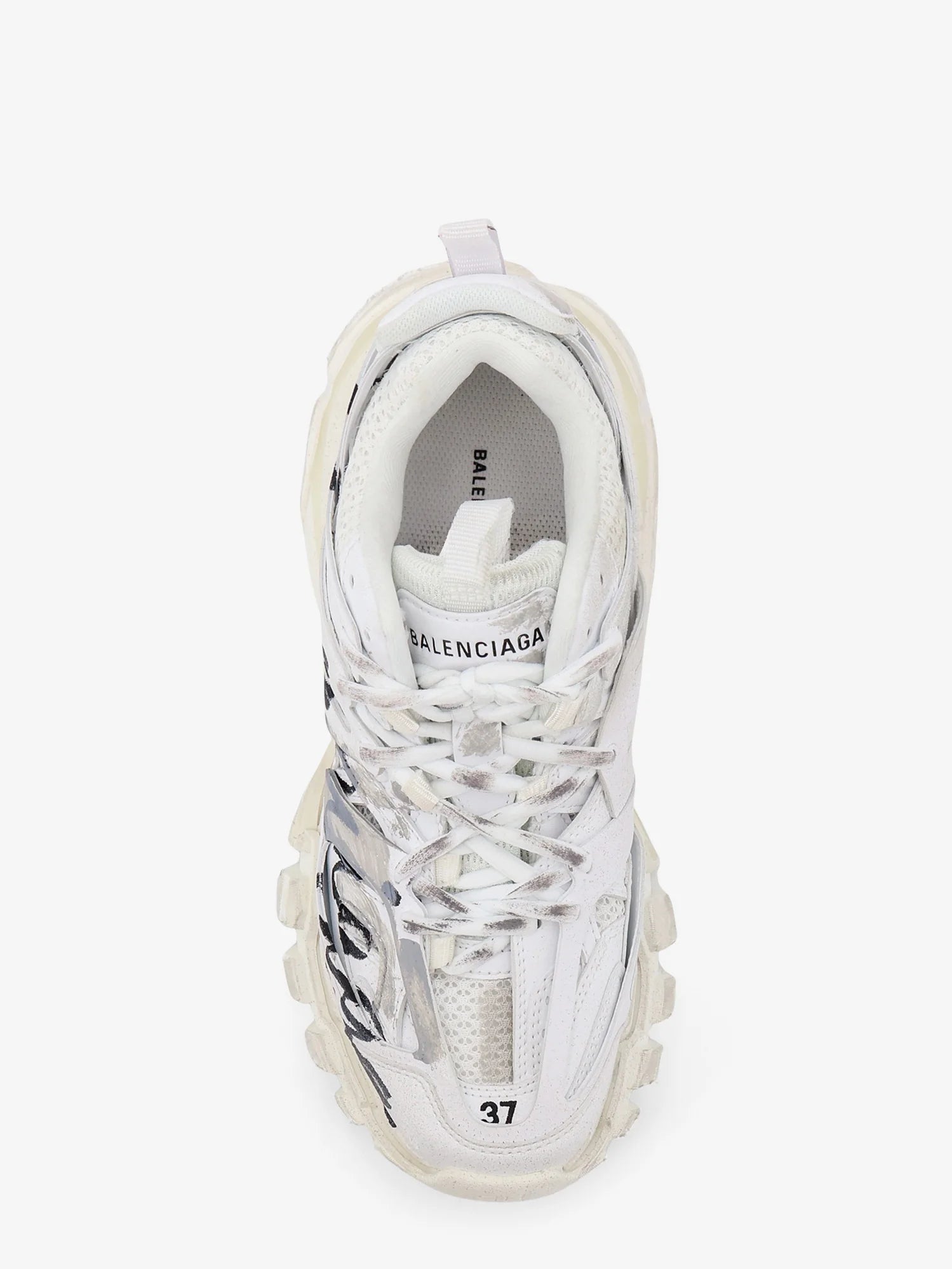 Mesh and nylon Track sneakers