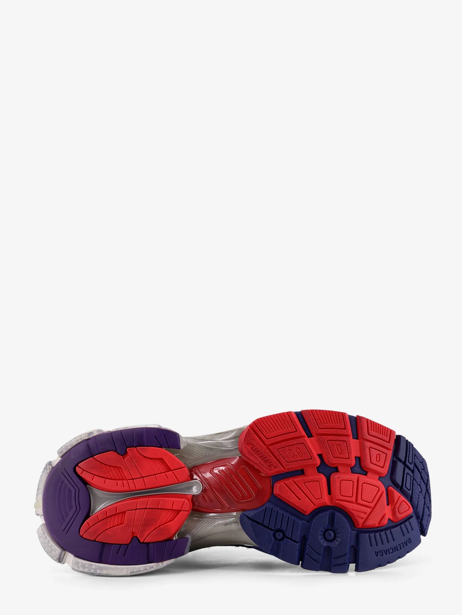 Runner sneakers in mesh with contrasting inserts