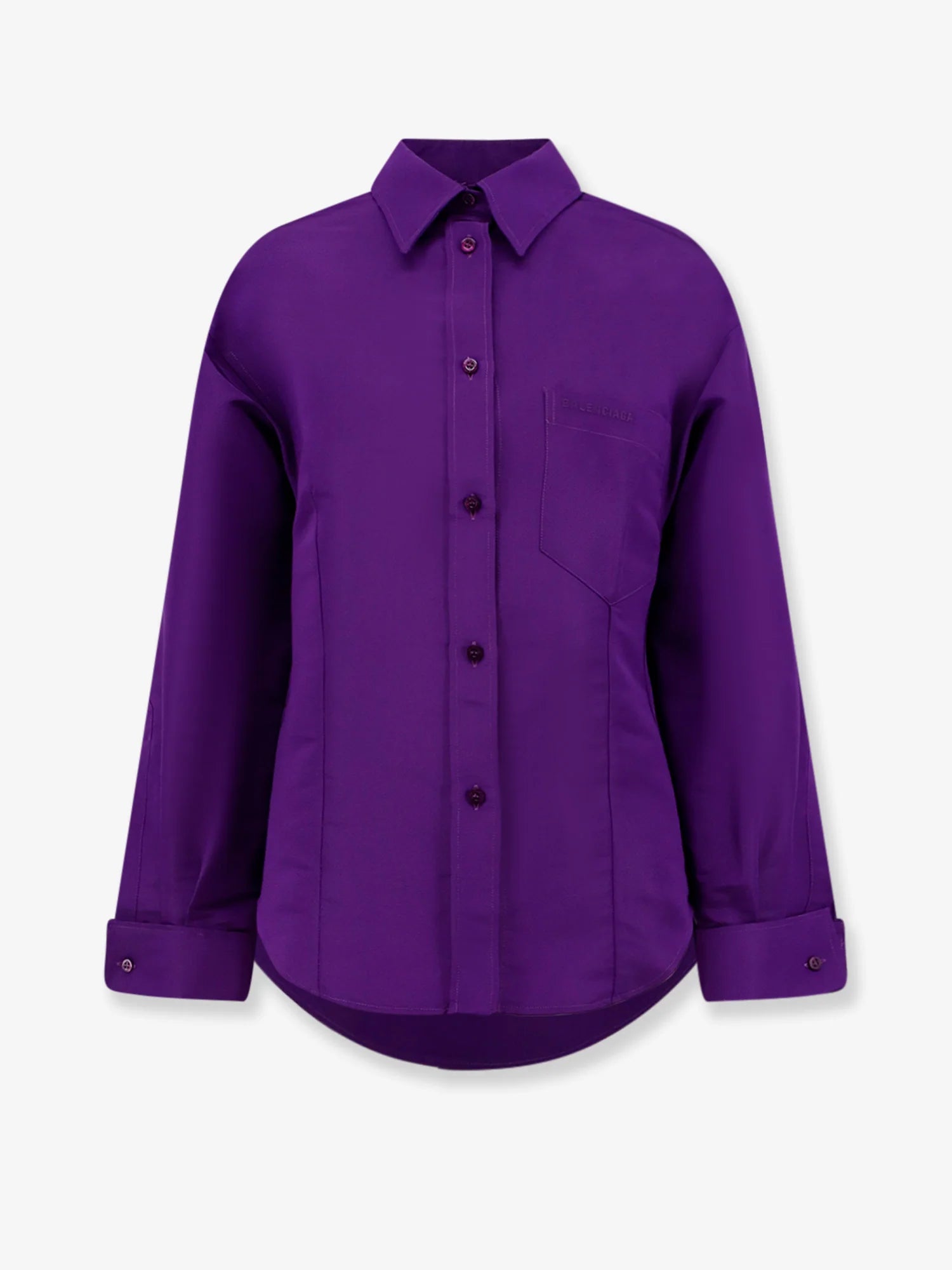 Silk shantung shirt