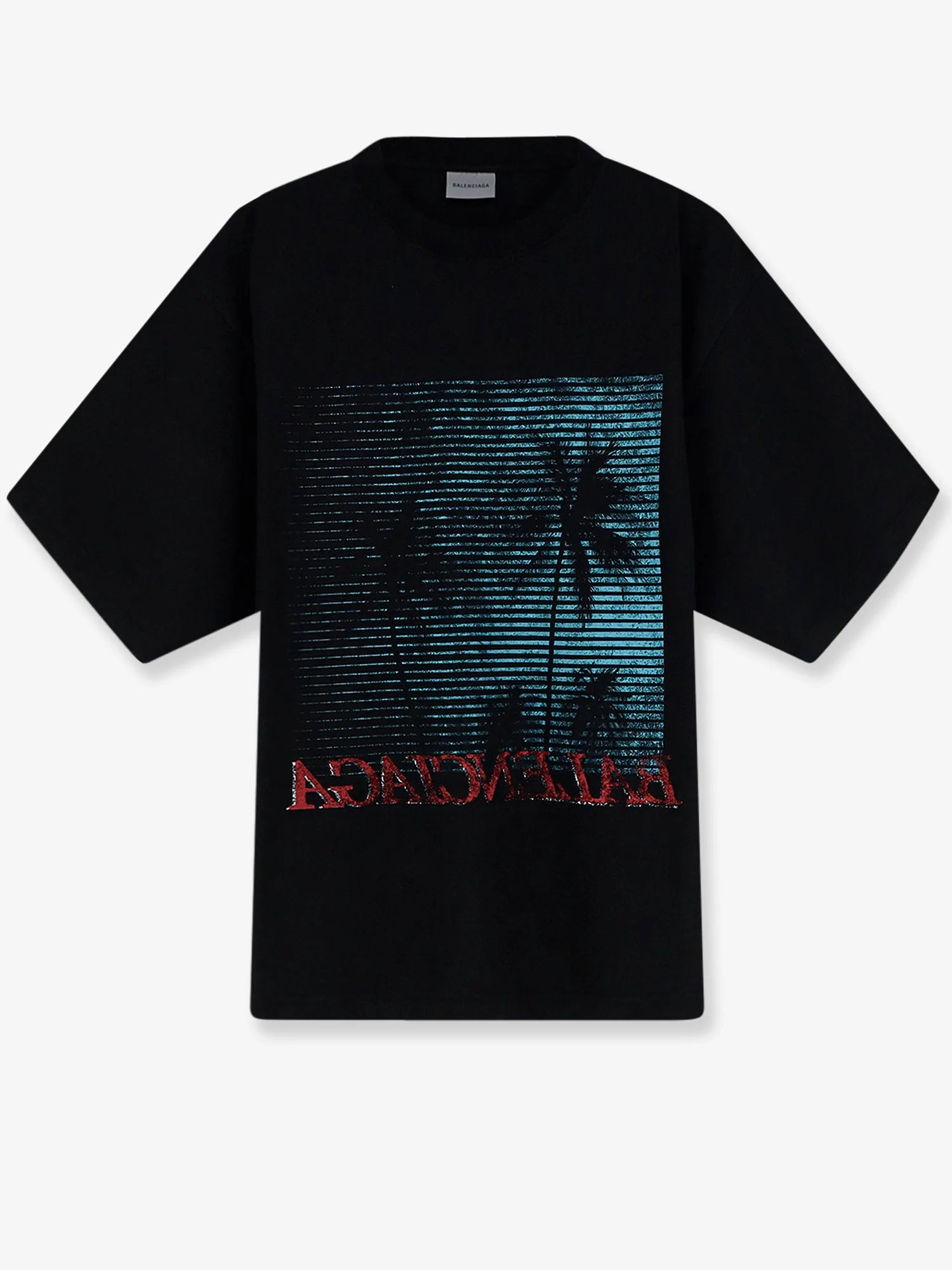 Cotton T-shirt with front print