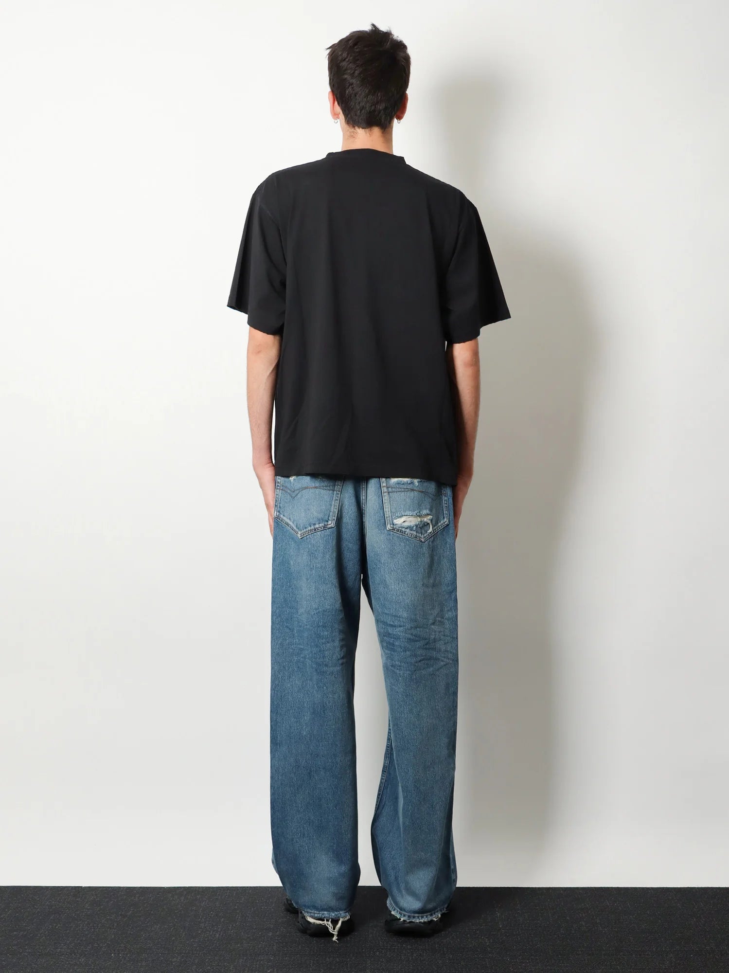 Cotton T-shirt with front print