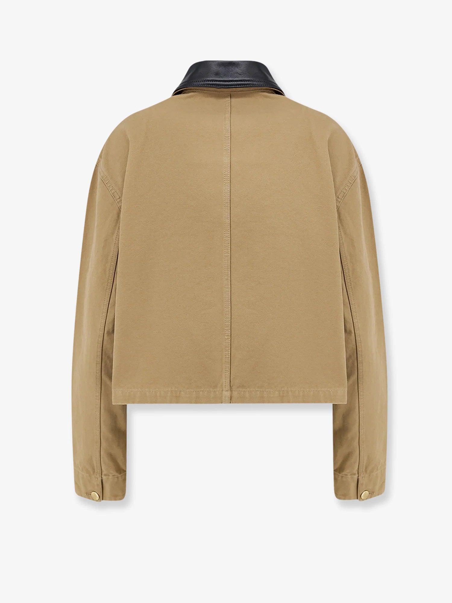Workwear Cropped Canvas Jacket