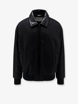 Cocoon down jacket in cotton blend