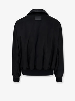 Cocoon down jacket in cotton blend