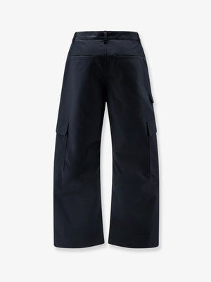 Straight Fit Cargo cotton trousers