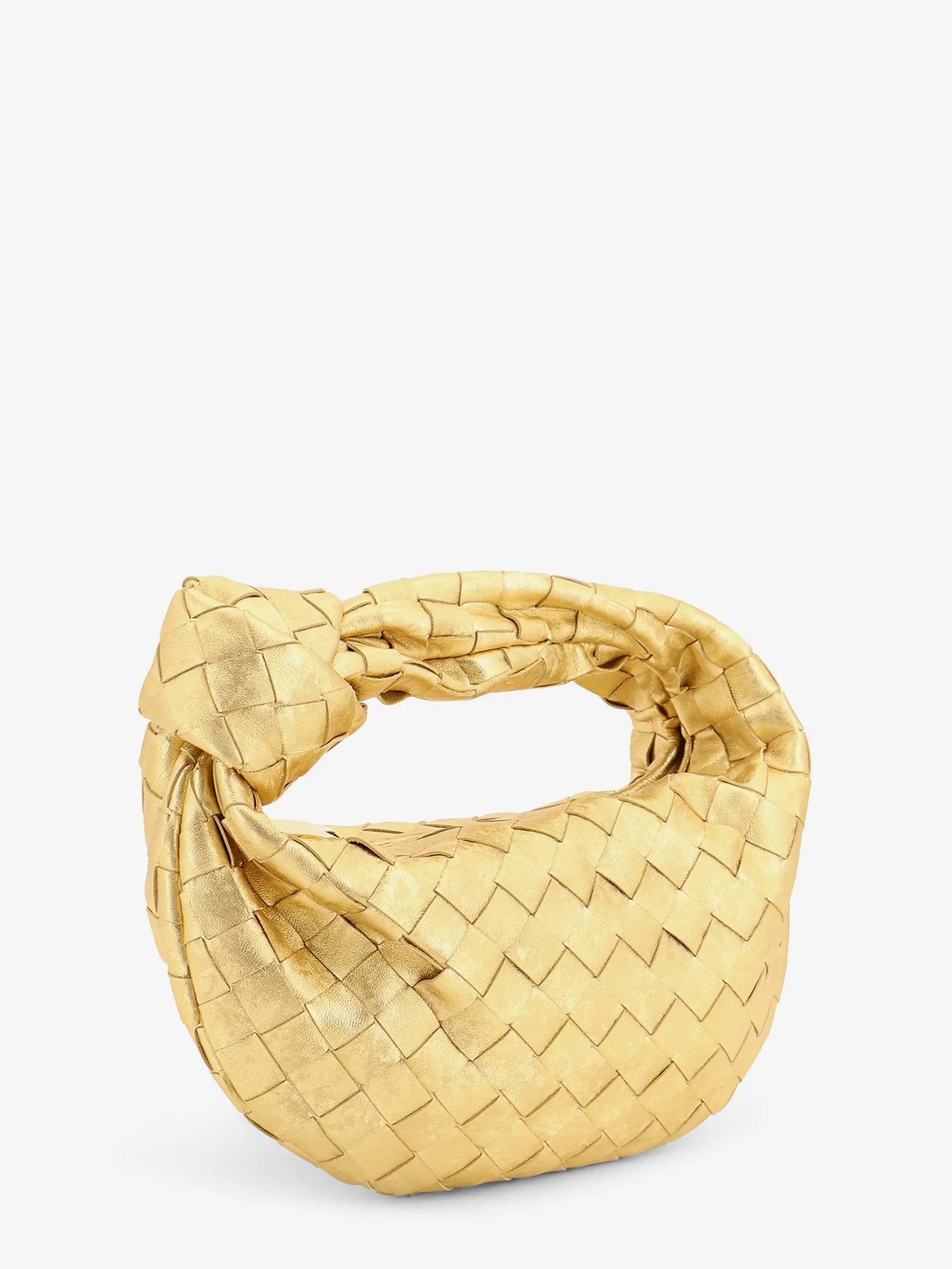 Mini Jodie Intrecciato suede handbag