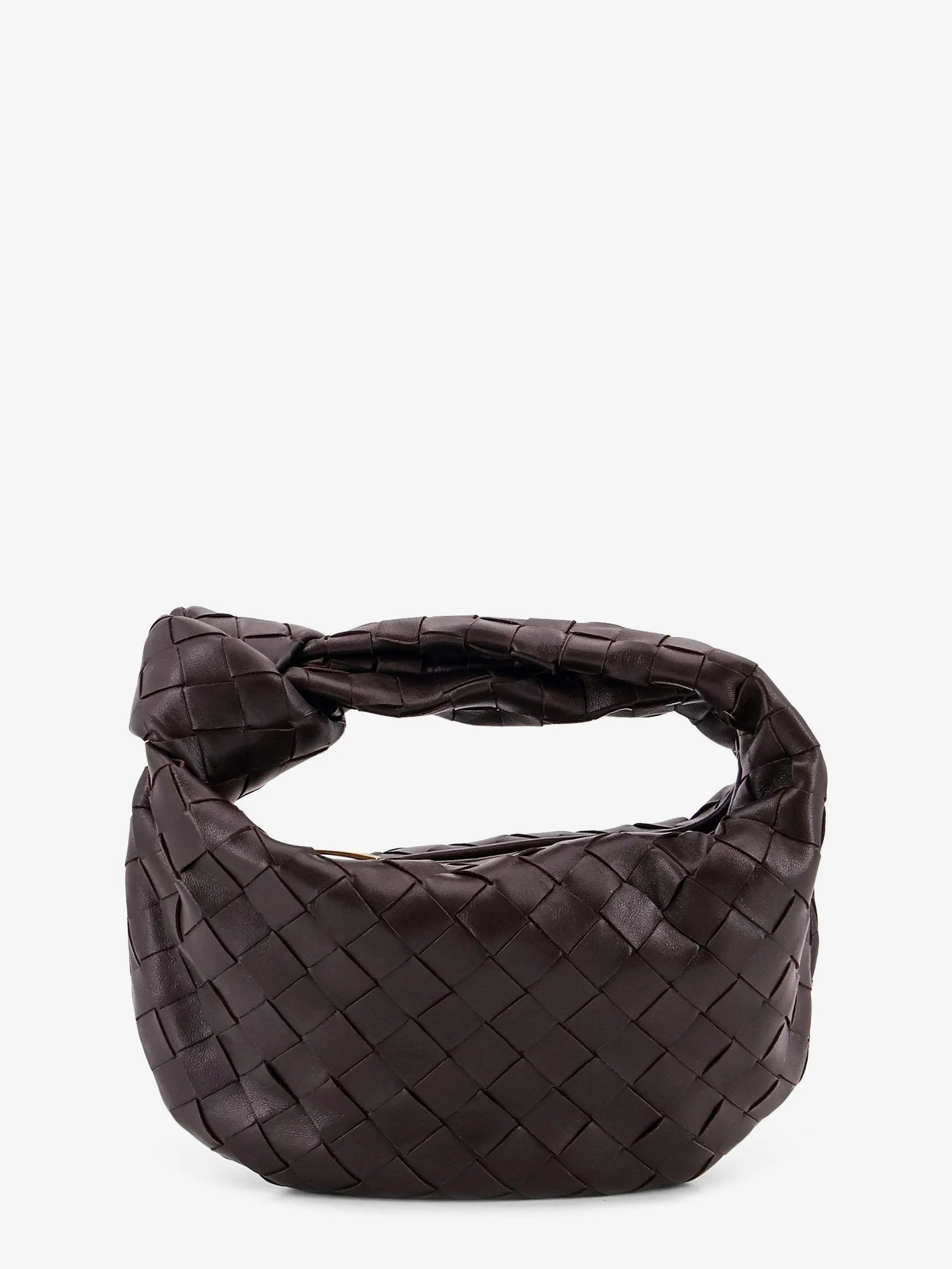 Mini Jodie Intrecciato suede handbag
