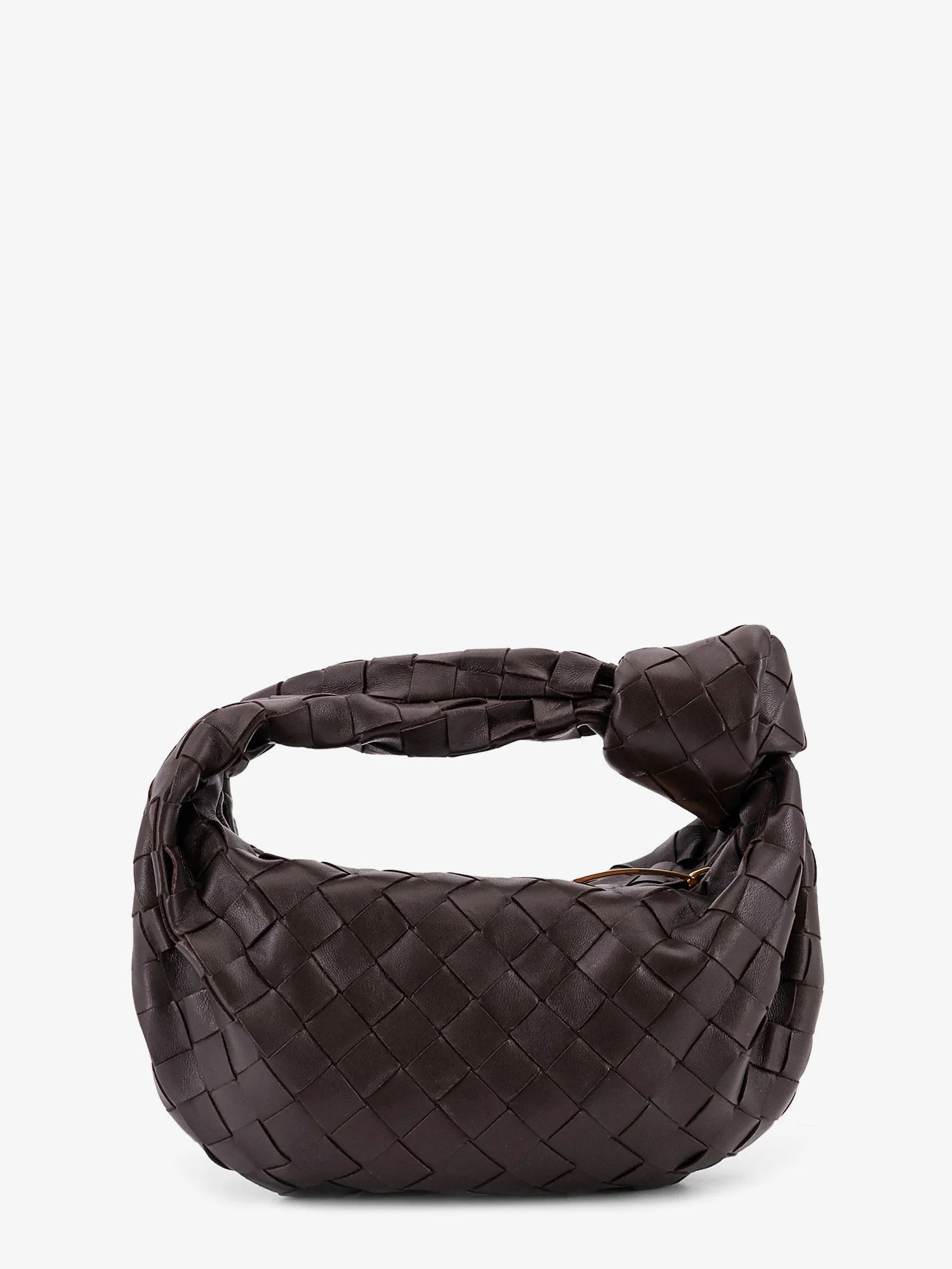 Mini Jodie Intrecciato suede handbag