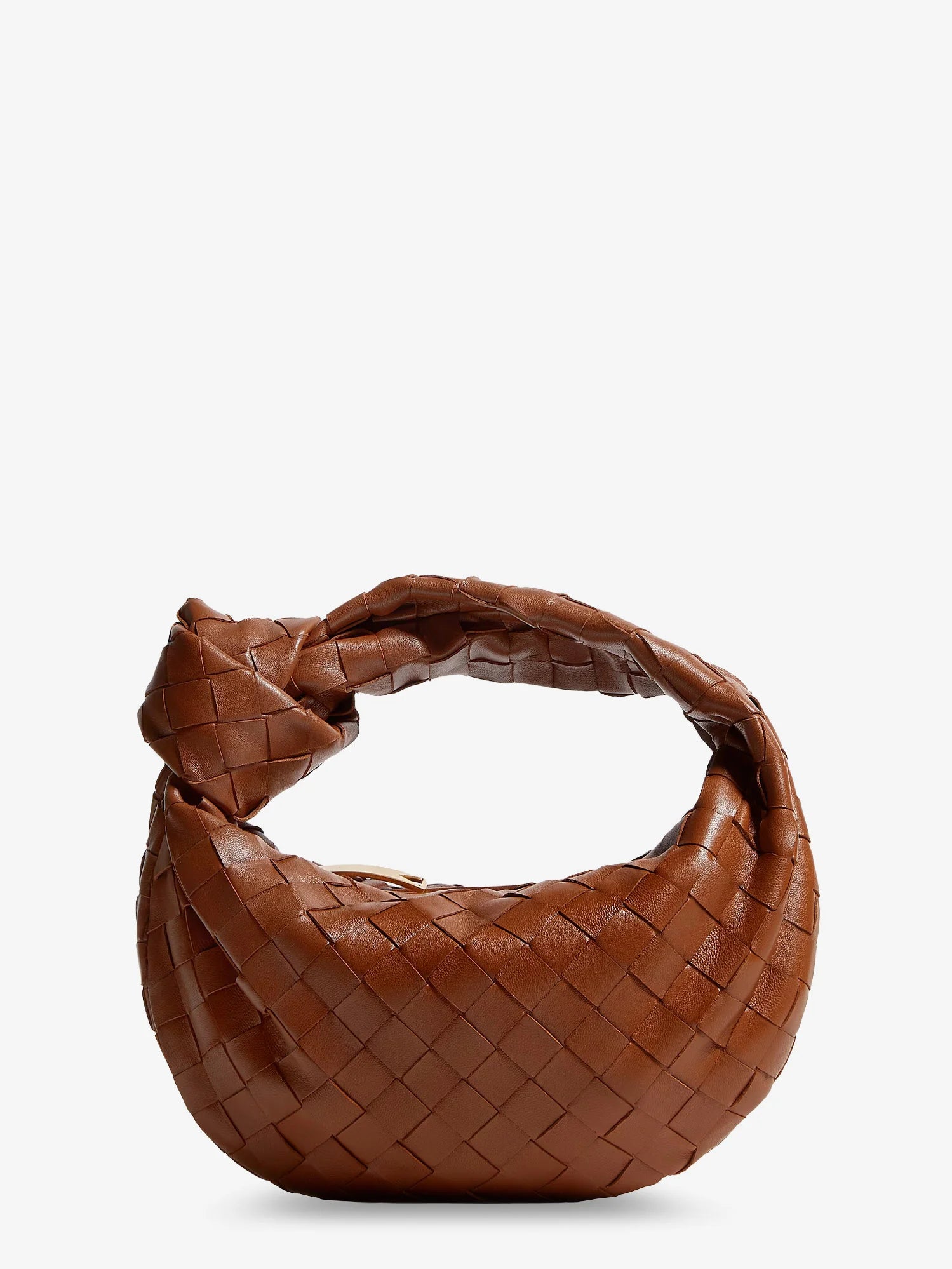 Mini Jodie Intrecciato suede handbag