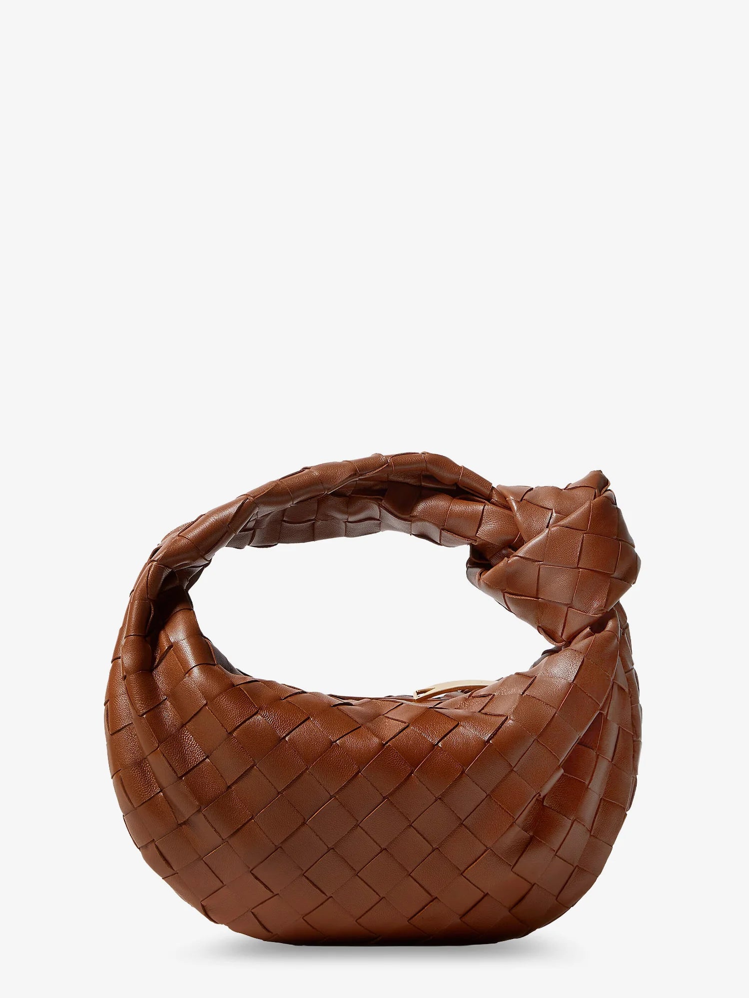Mini Jodie Intrecciato suede handbag