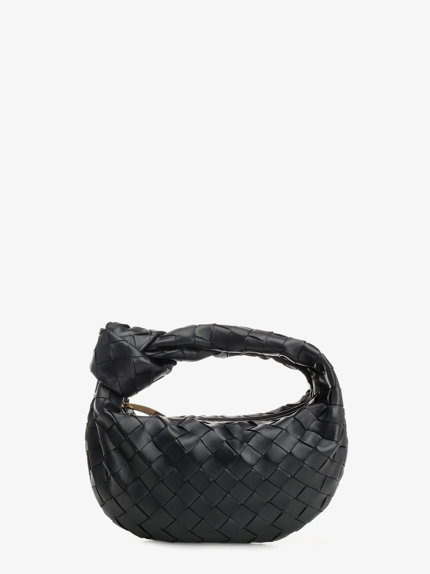 Mini Jodie Intrecciato suede handbag