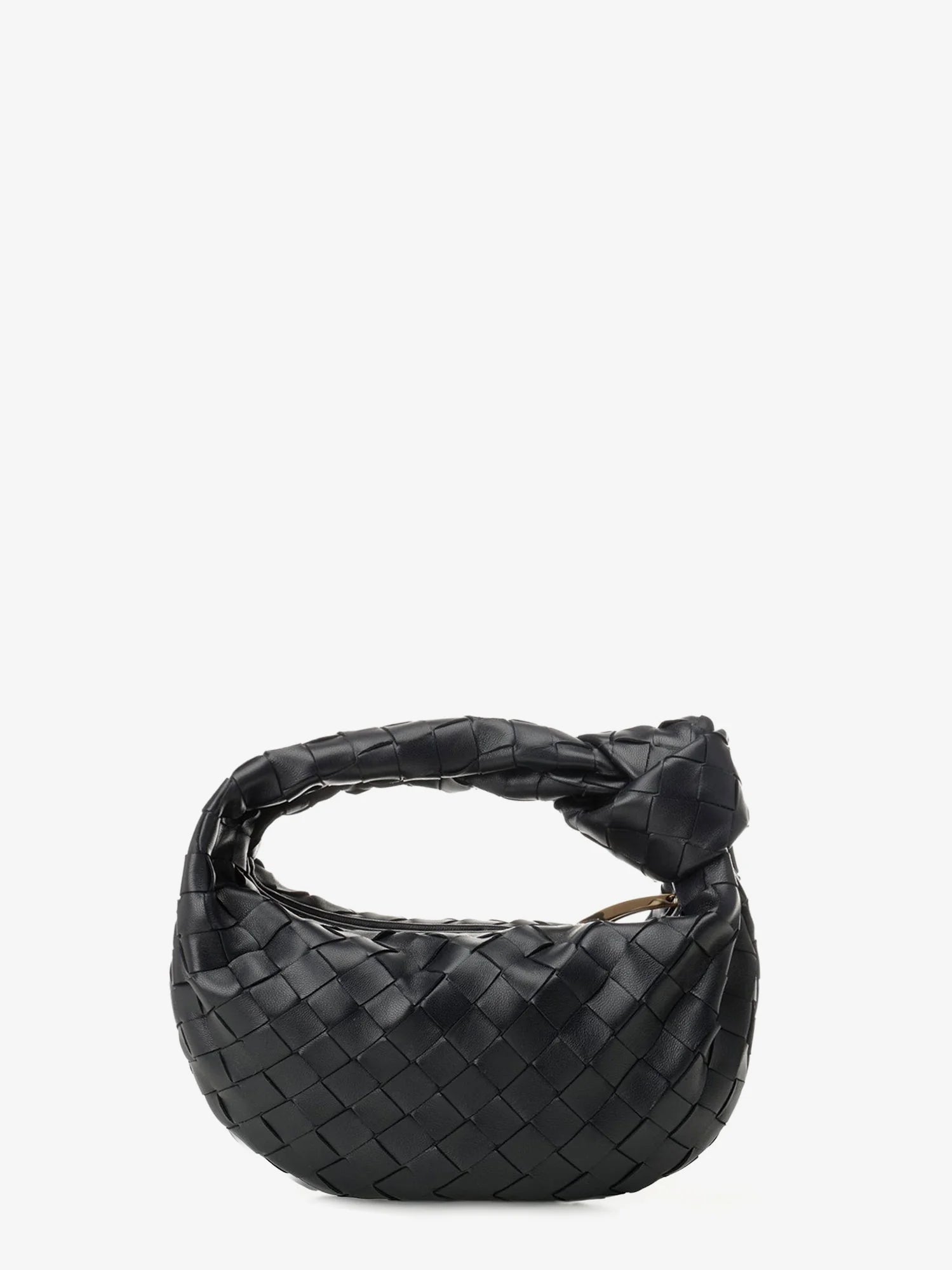Mini Jodie Intrecciato suede handbag