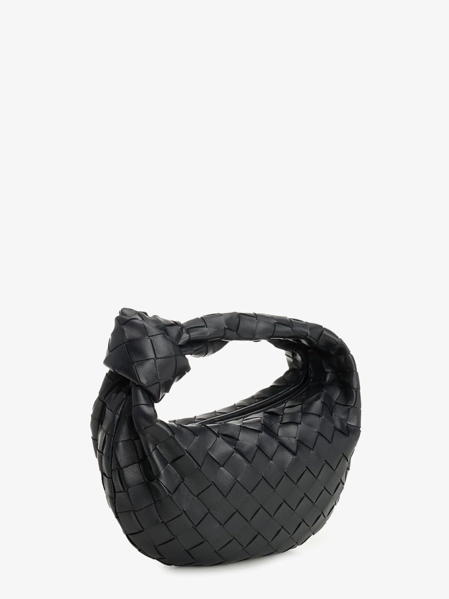 Mini Jodie Intrecciato suede handbag