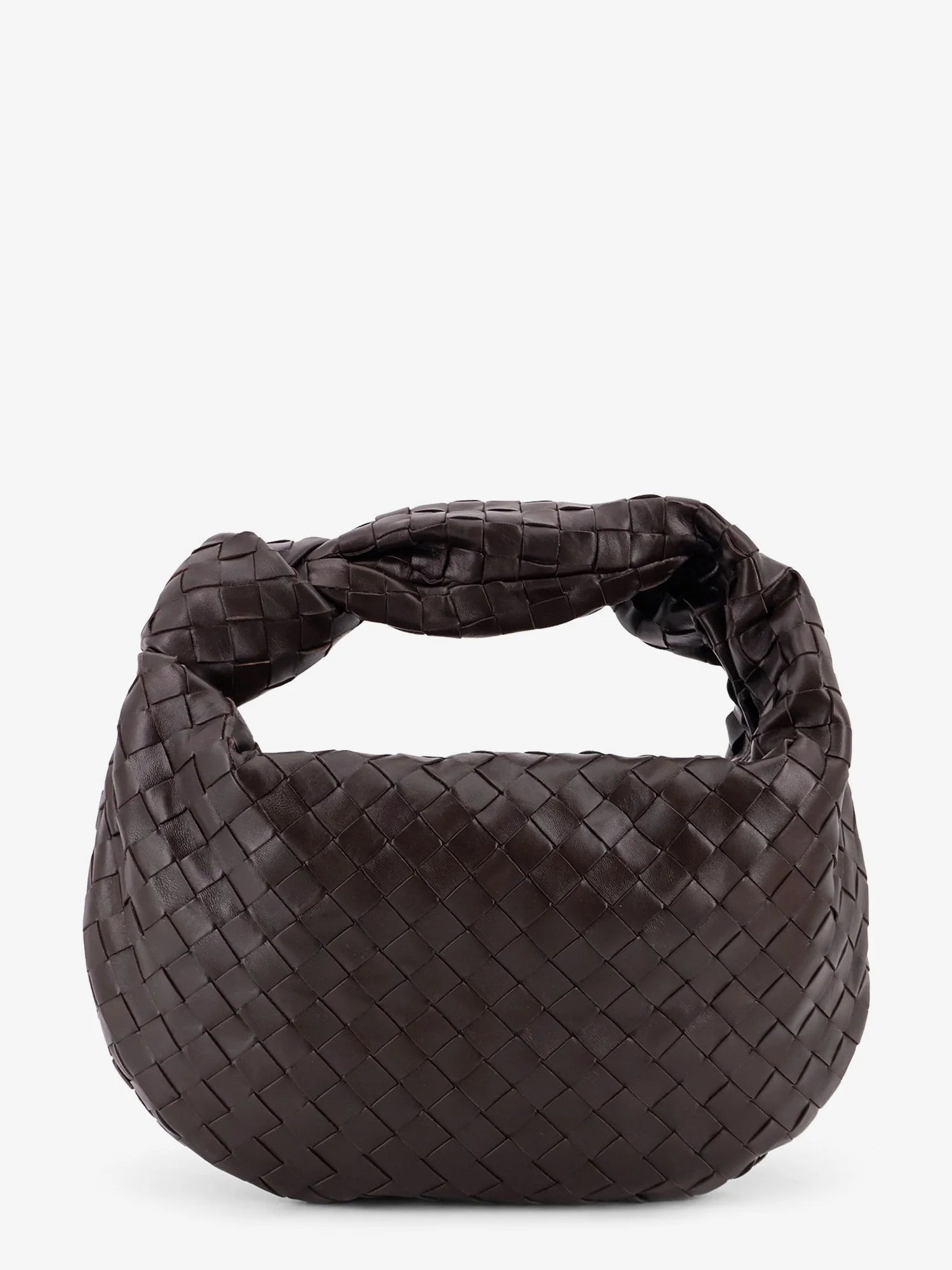 Jodie Small leather handbag with Intrecciato motif