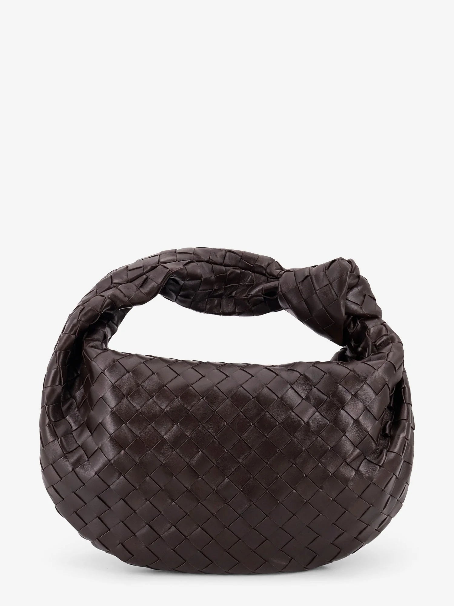 Jodie Small leather handbag with Intrecciato motif