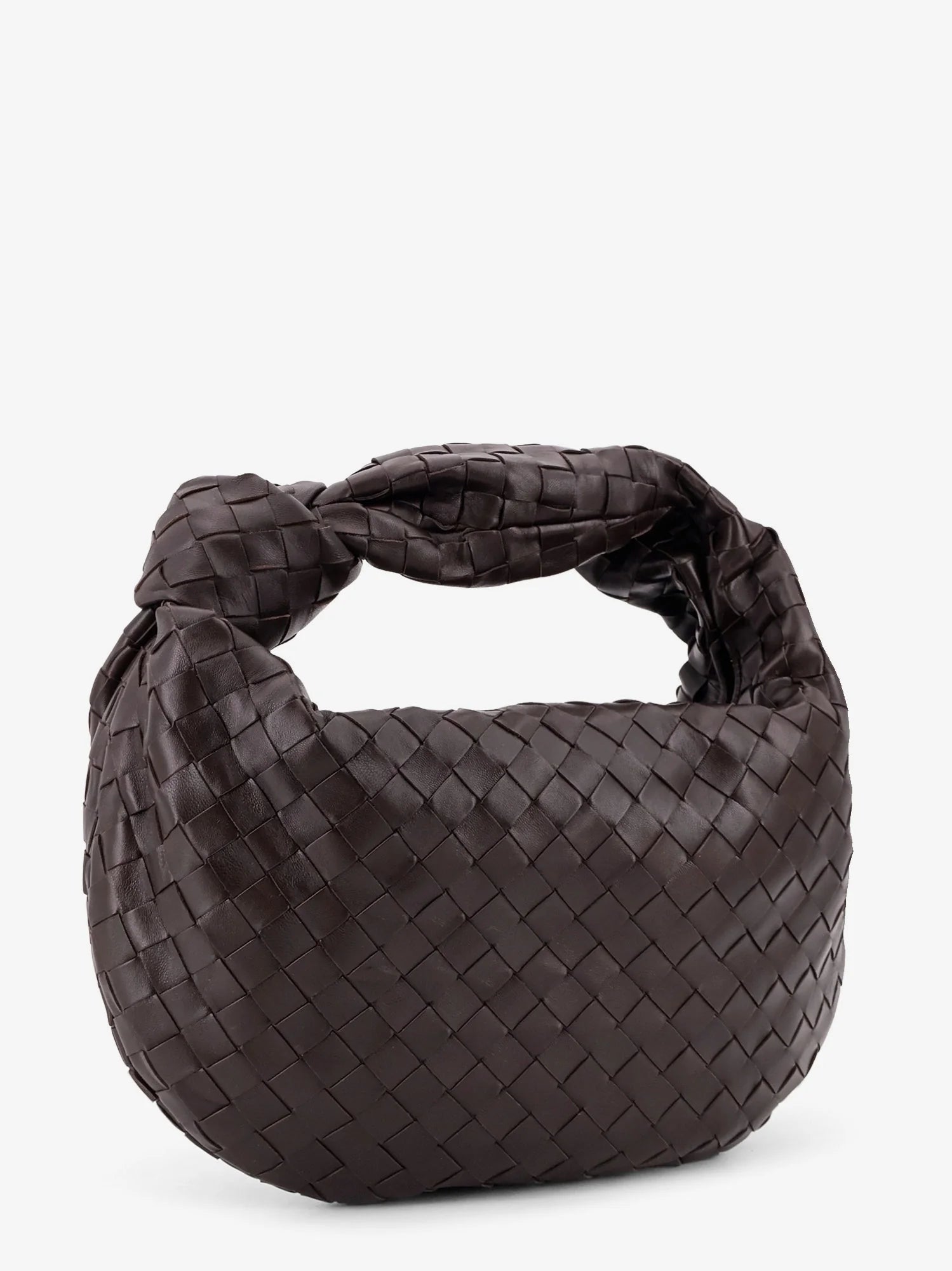 Jodie Small leather handbag with Intrecciato motif