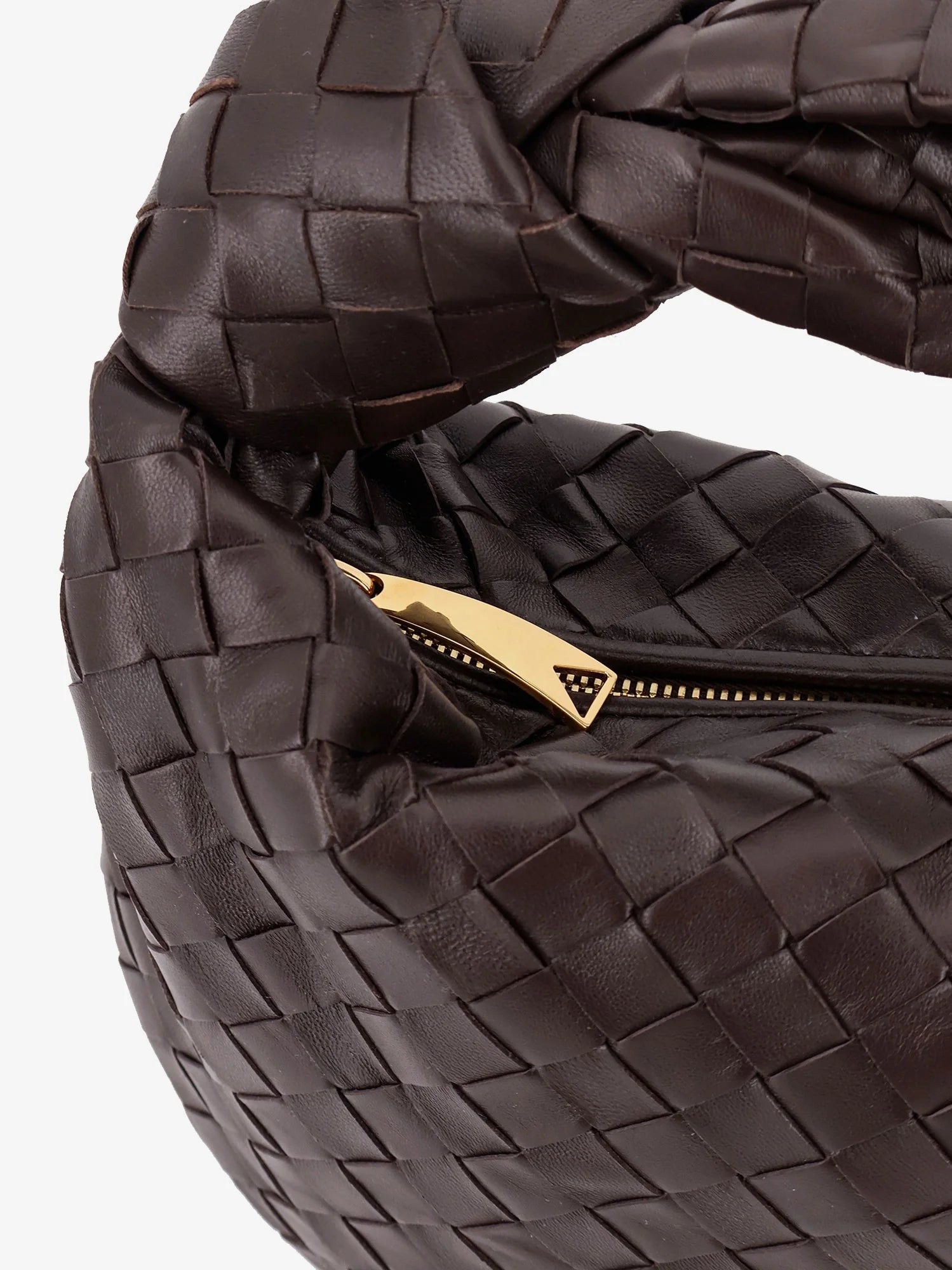 Jodie Small leather handbag with Intrecciato motif