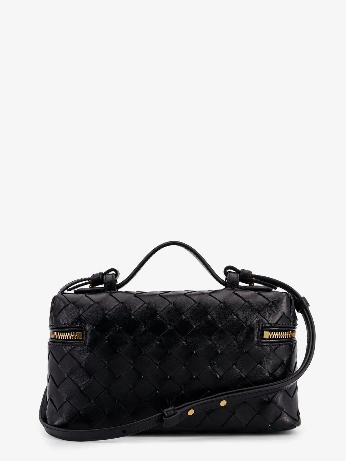 Bang Bang Intrecciato leather vanity case