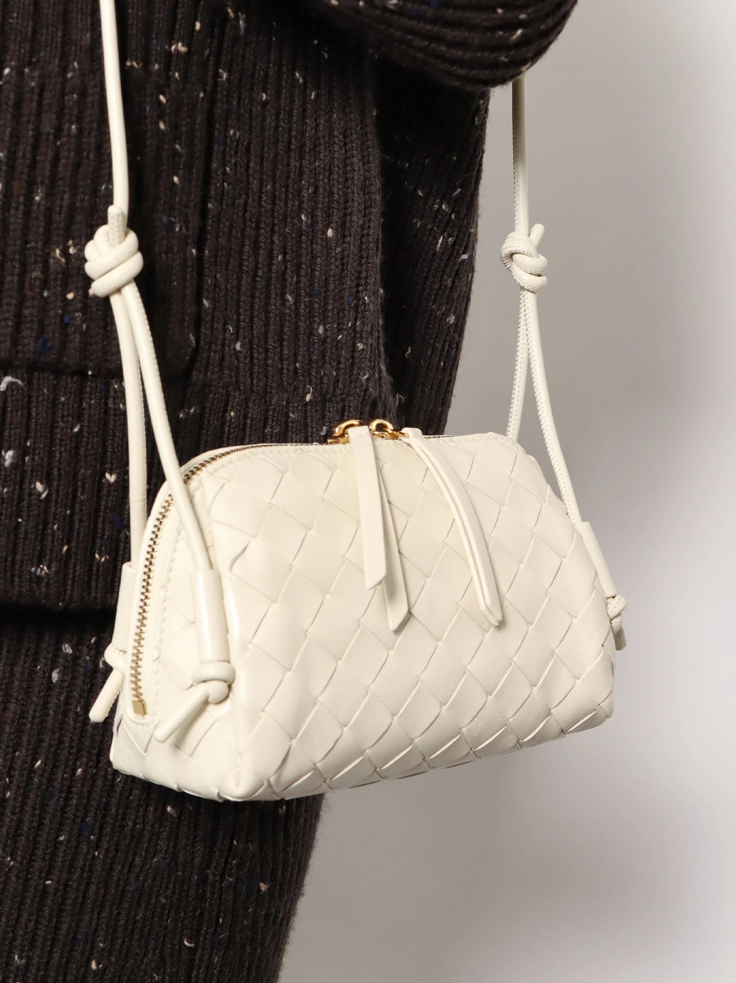 Pochette Concert suede crossbody bag