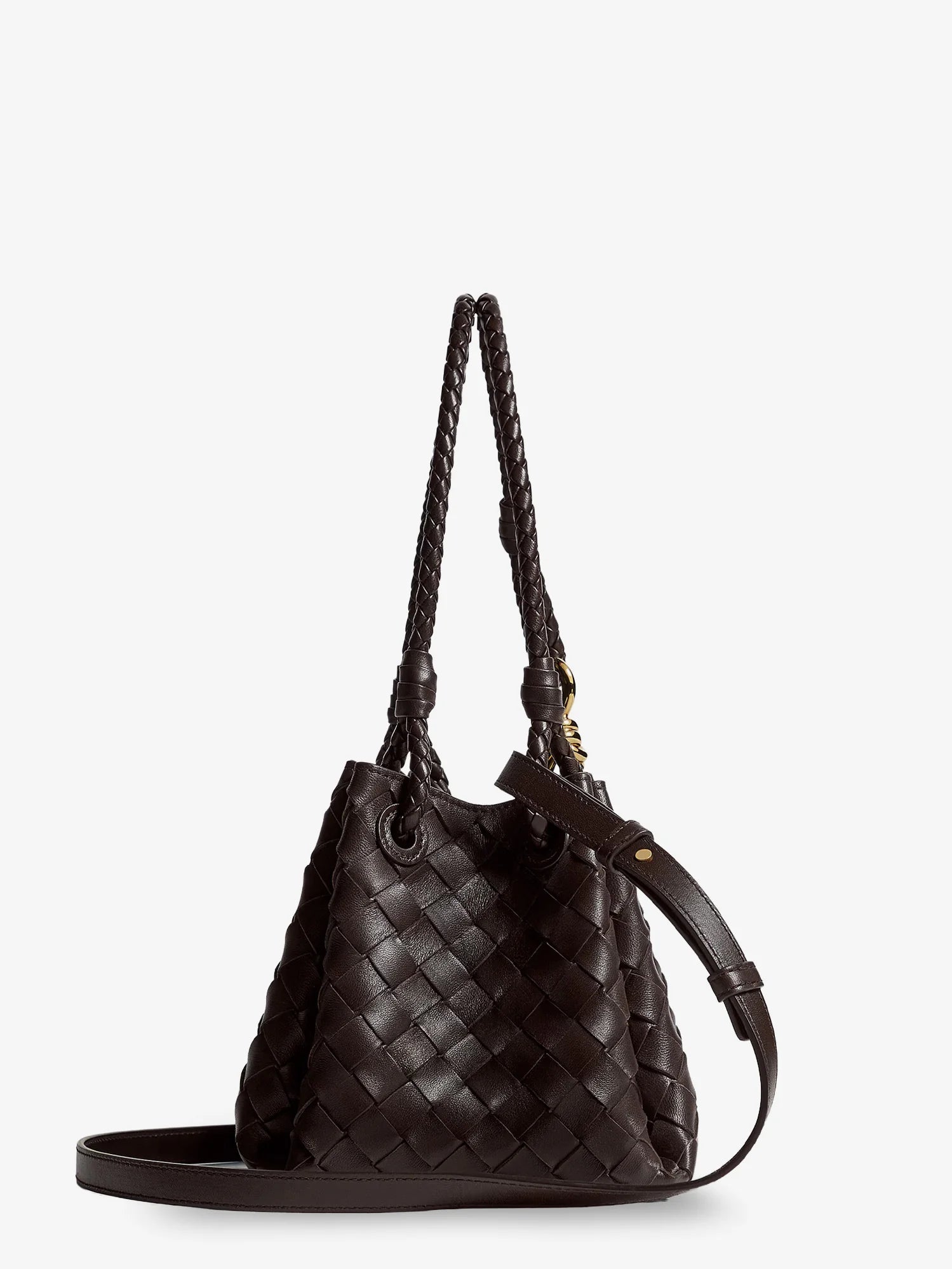 Parachute leather crossbody bag