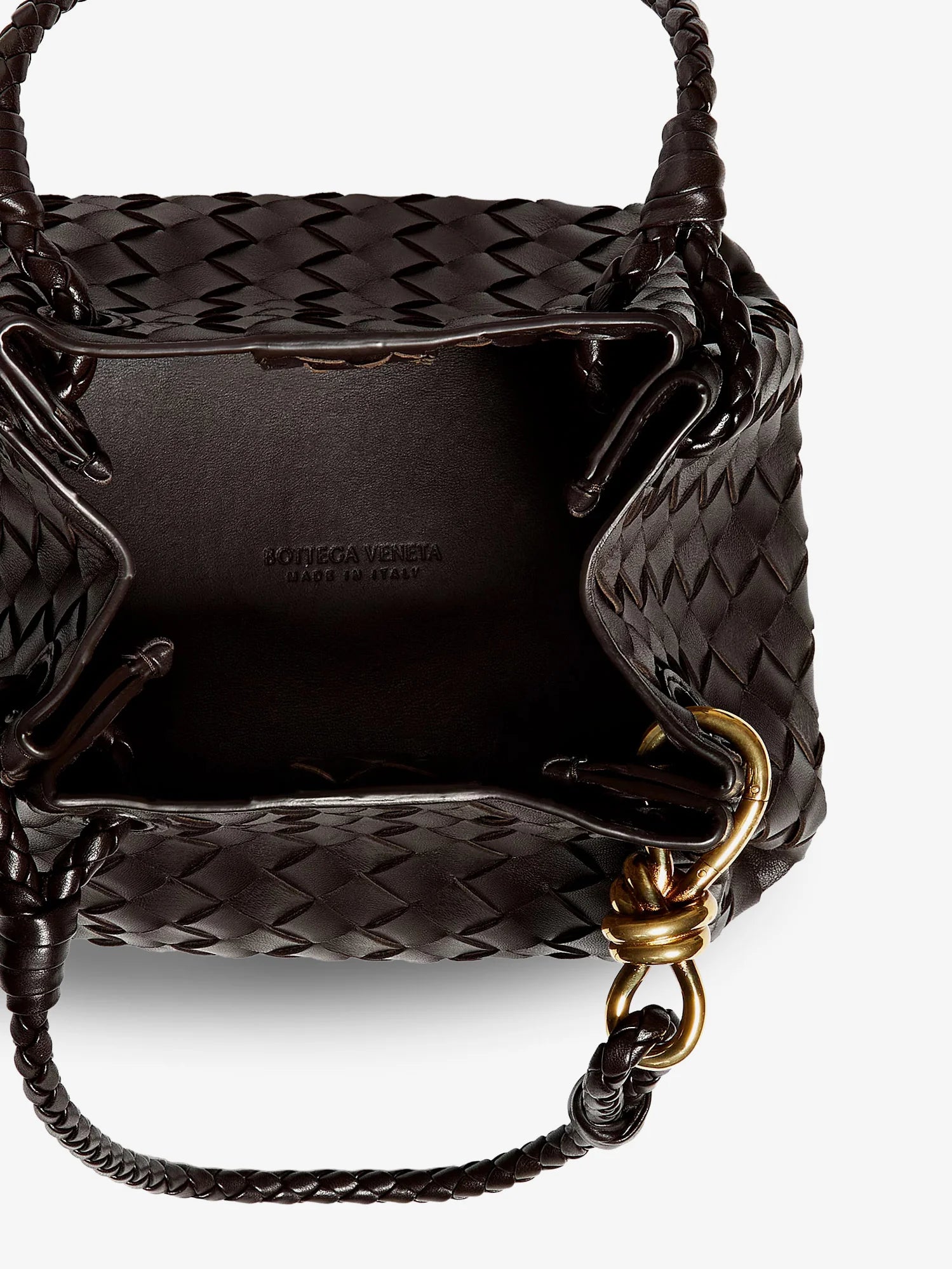 Parachute leather crossbody bag