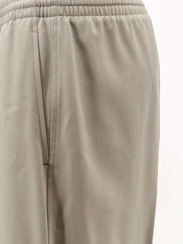 Light Wool trousers with drawstring