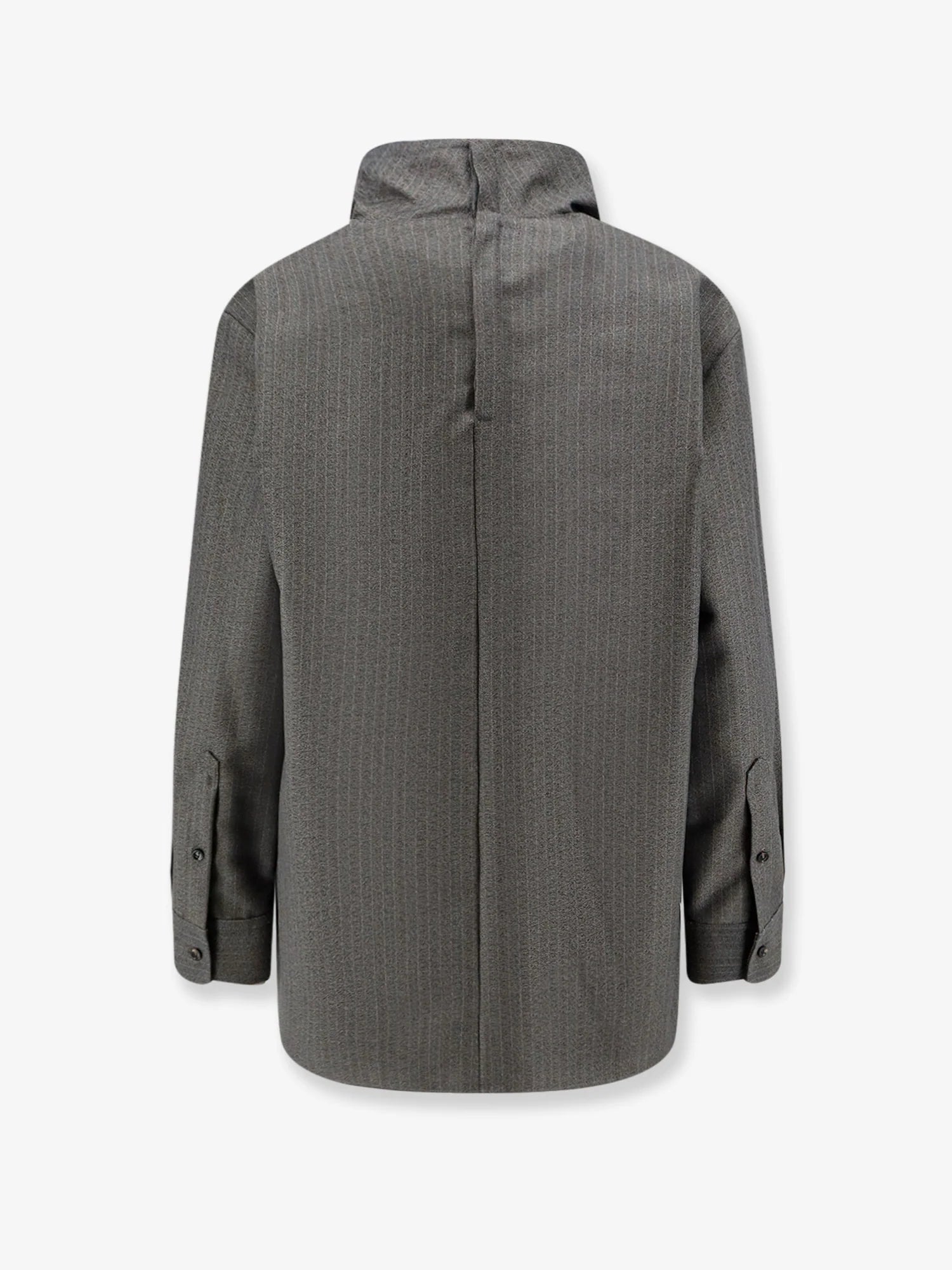 Wool and mohair shirt