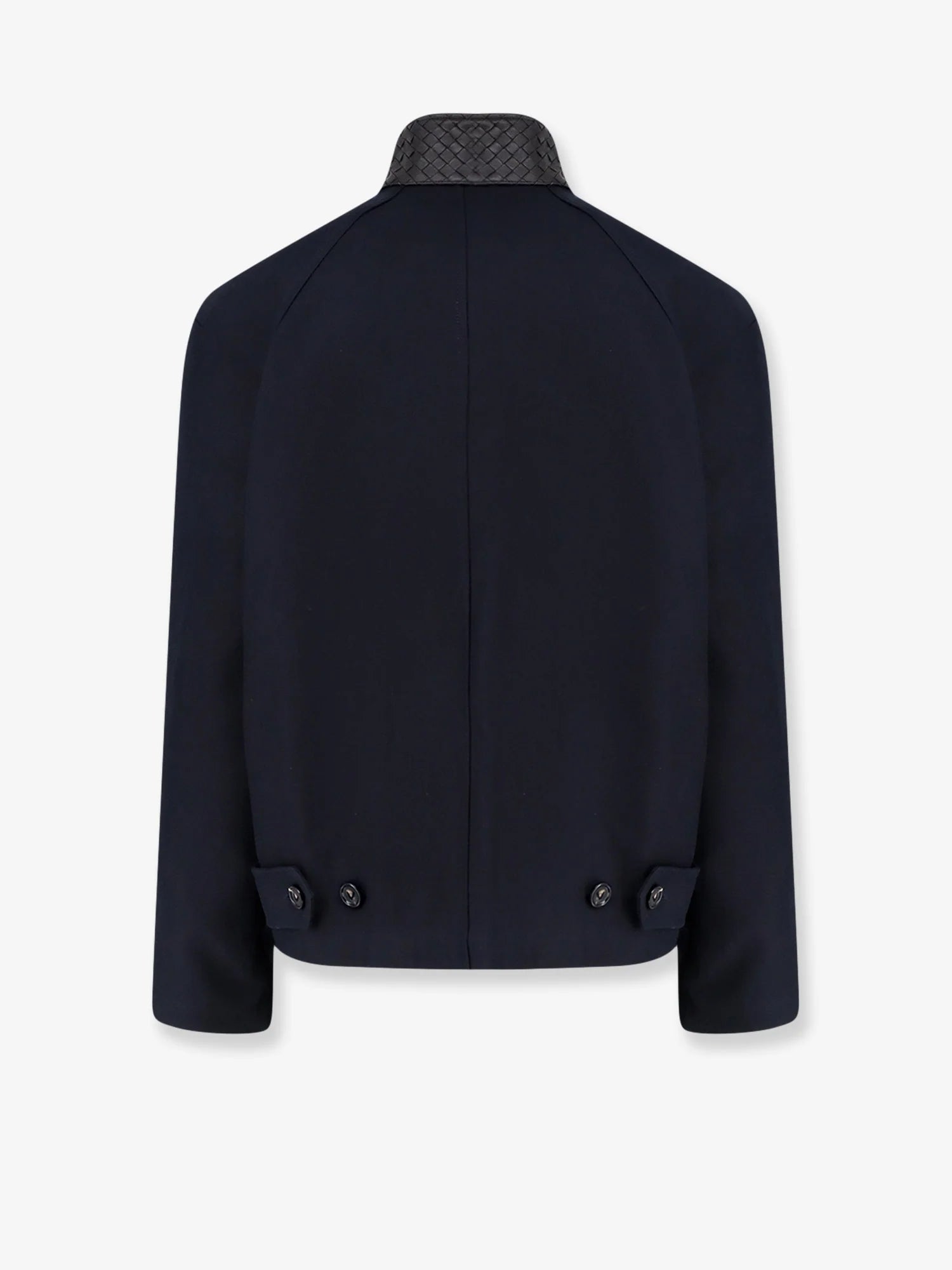 Harrington compact cotton gabardine jacket