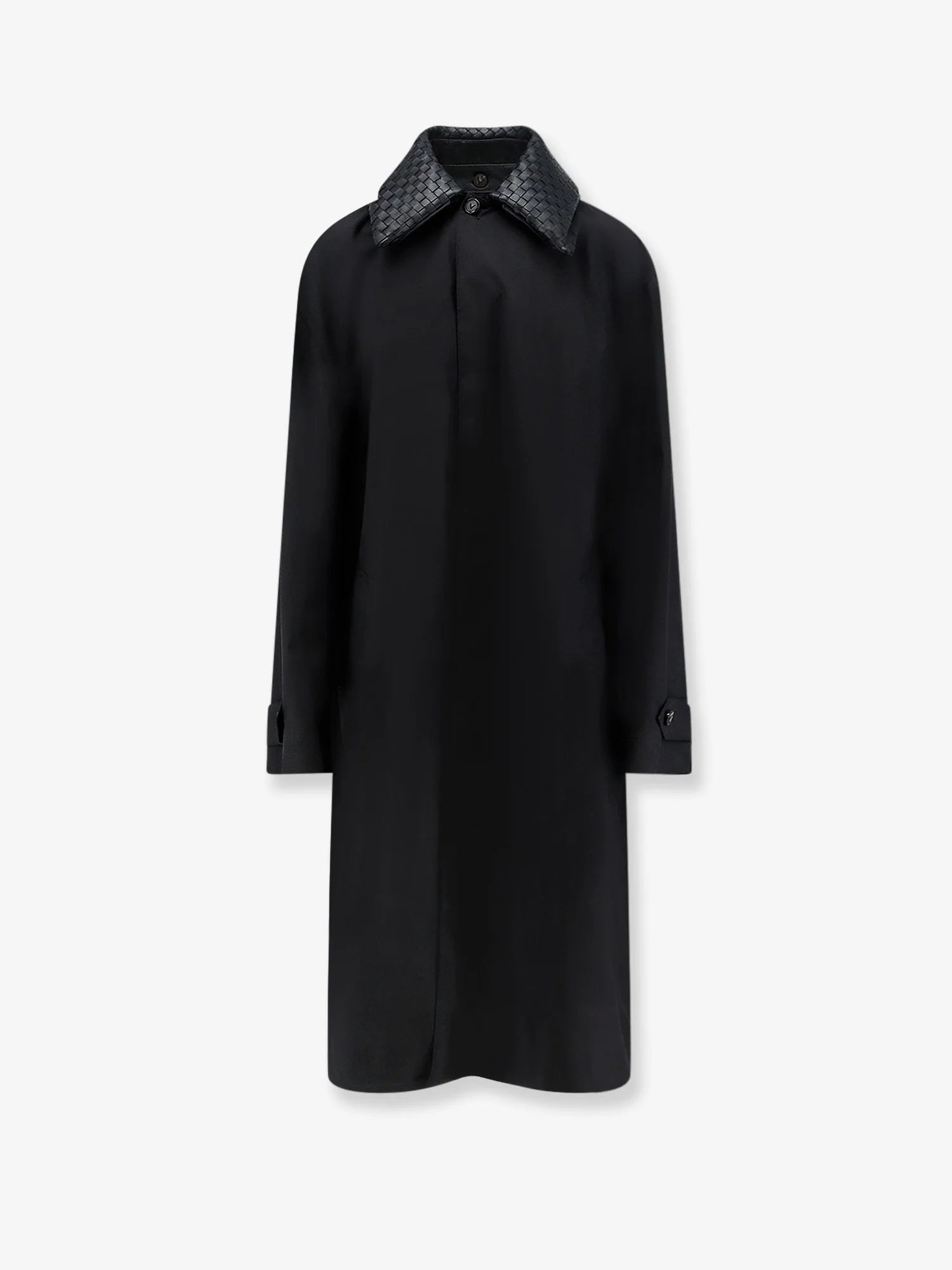 Wool and silk coat