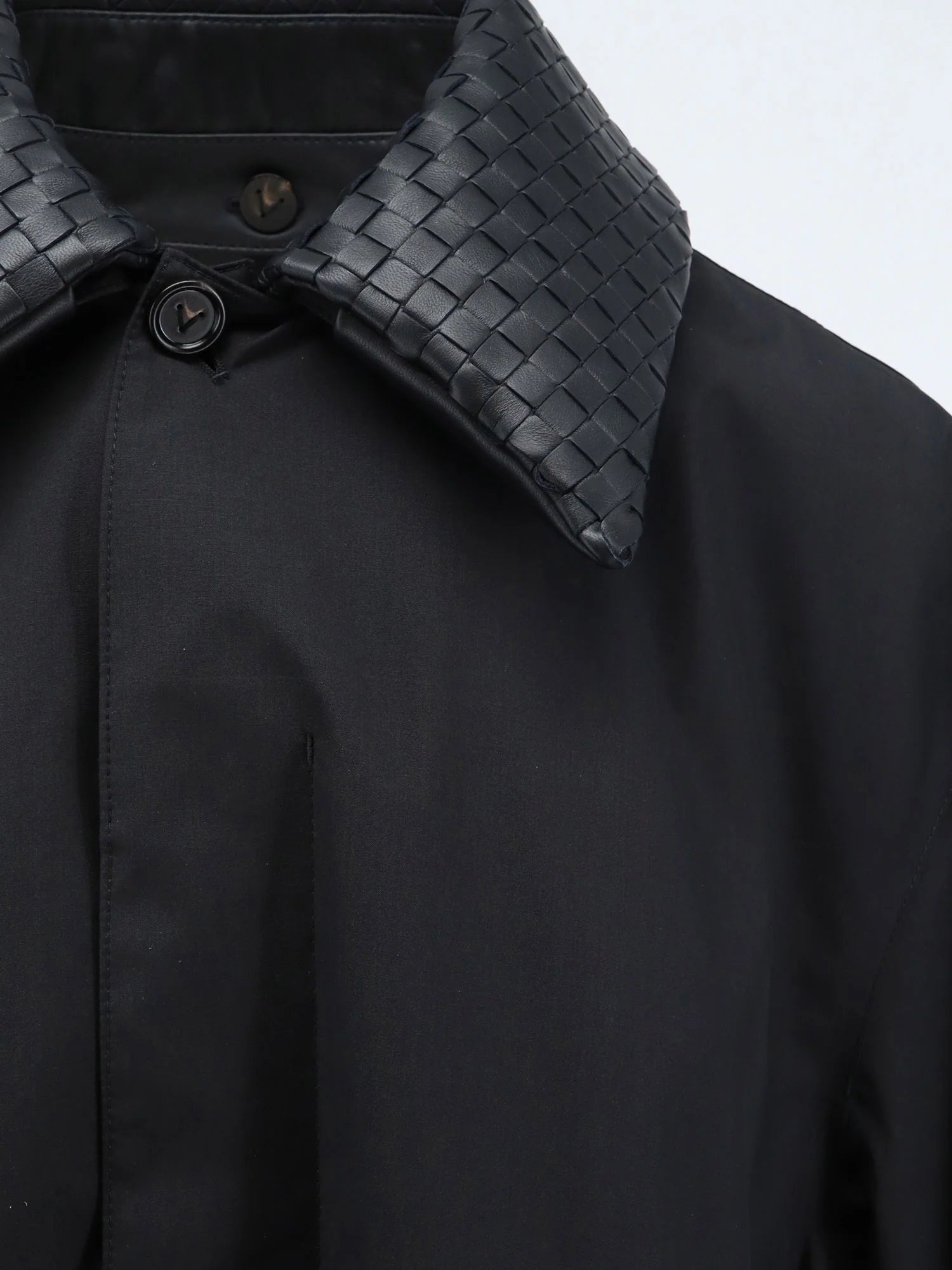 Wool and silk coat