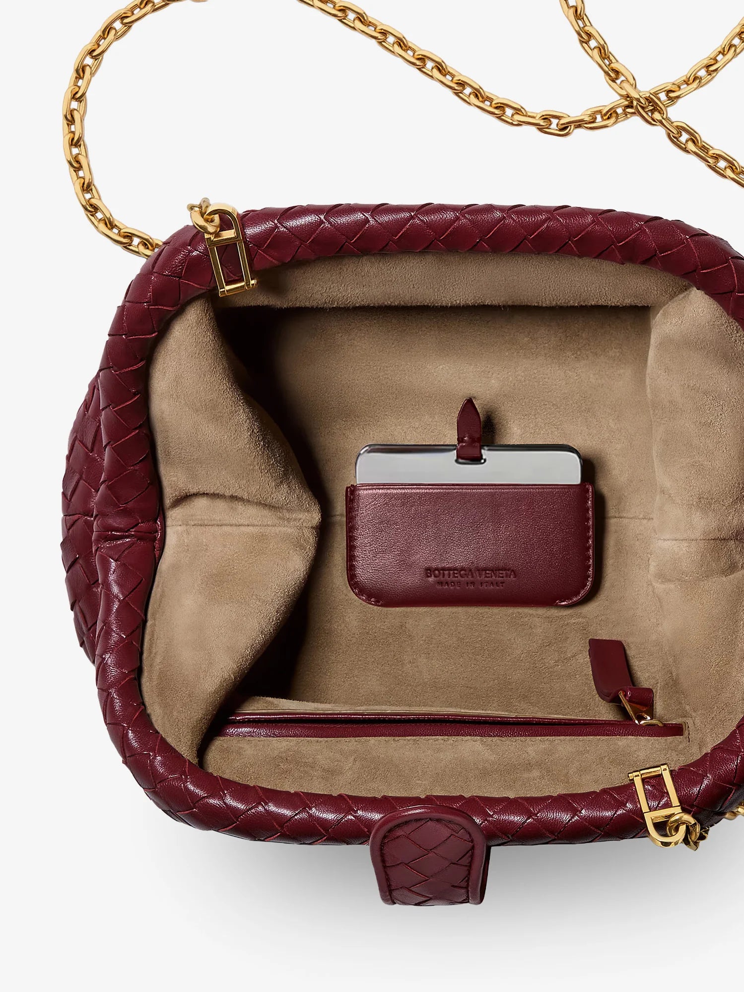 Lauren 1980 Intrecciato Leather Handbag