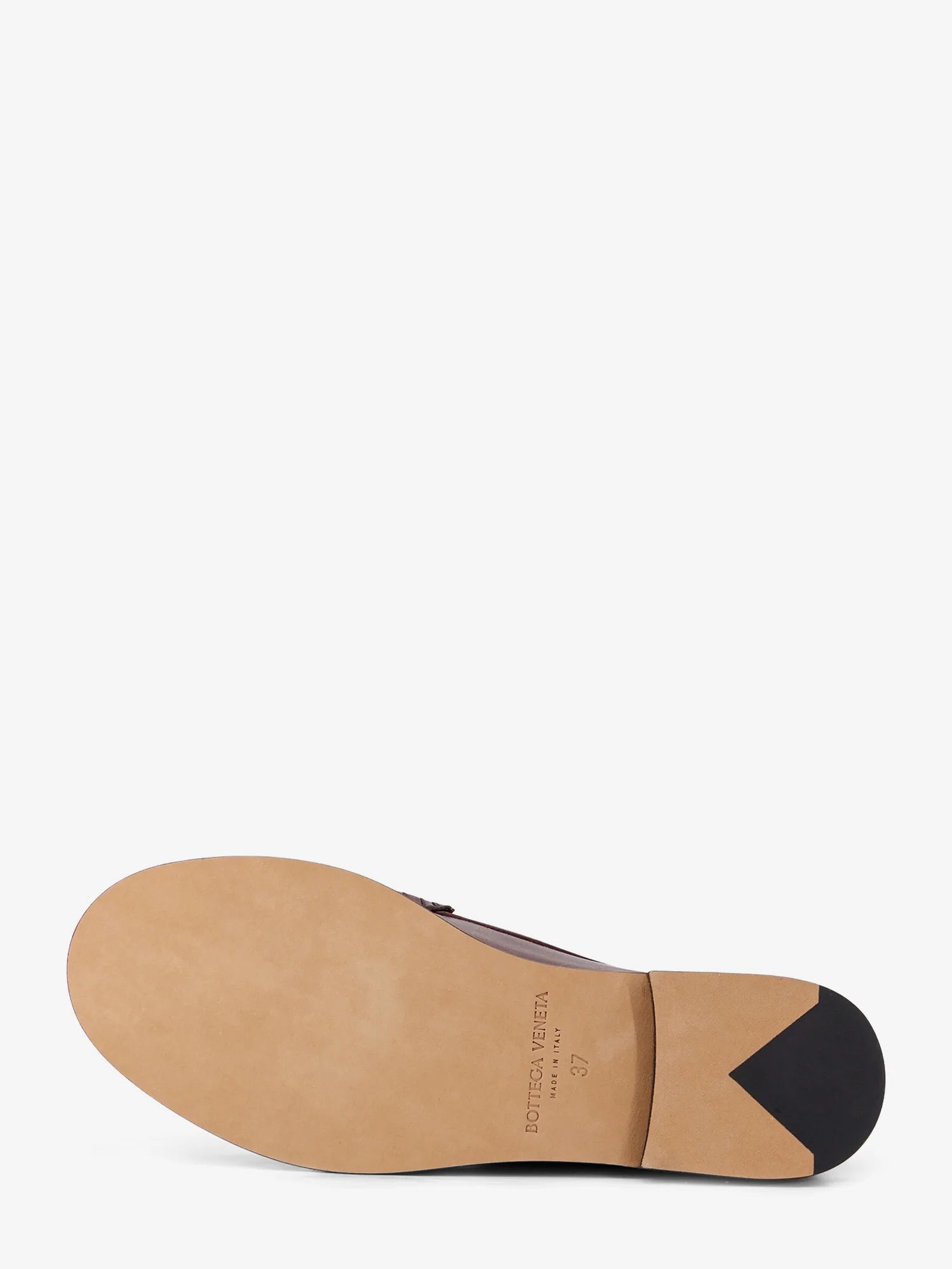 Silenzio leather loafers with Intrecciato pattern