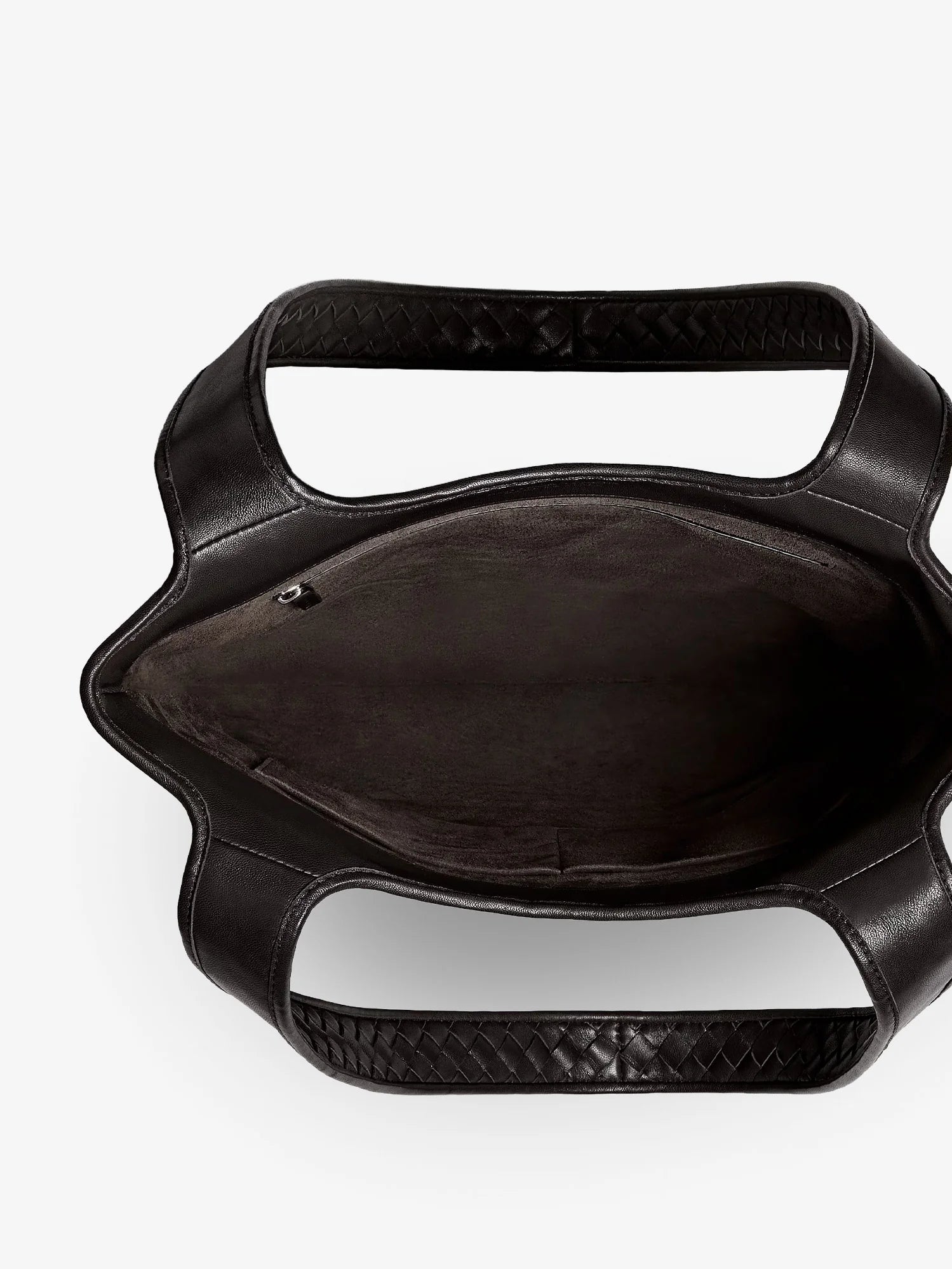 Veneto leather shoulder bag with Intrecciato motif