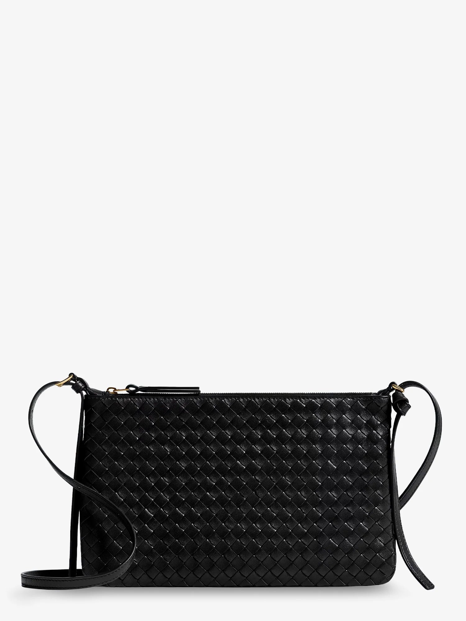 Pochette Intrecciato Piccolo medium with shoulder strap