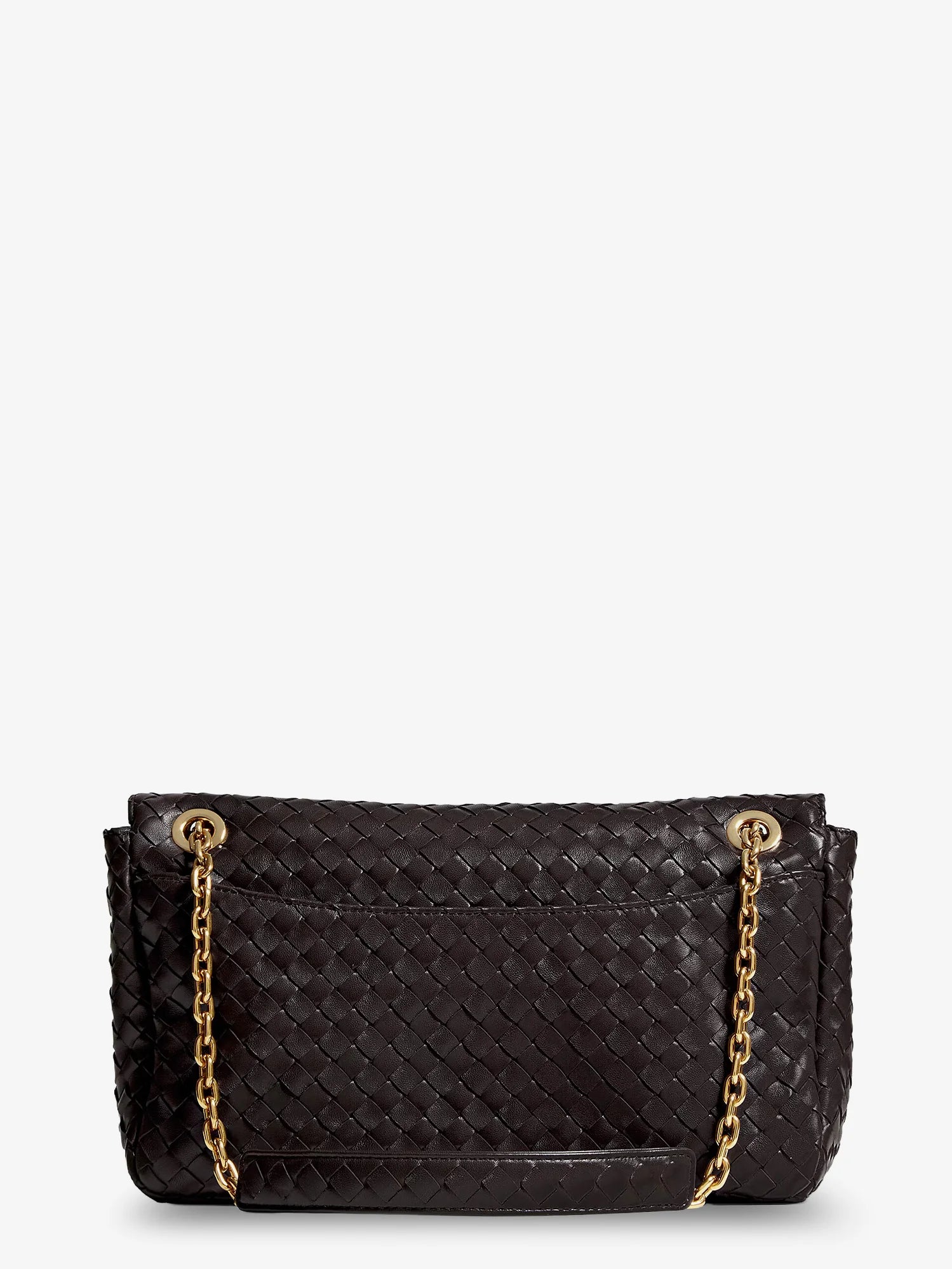 Madison leather shoulder bag with Knot detail