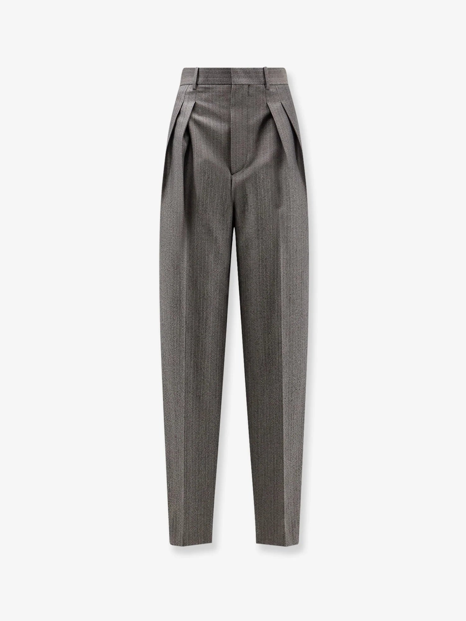 Wool and mohair trousers