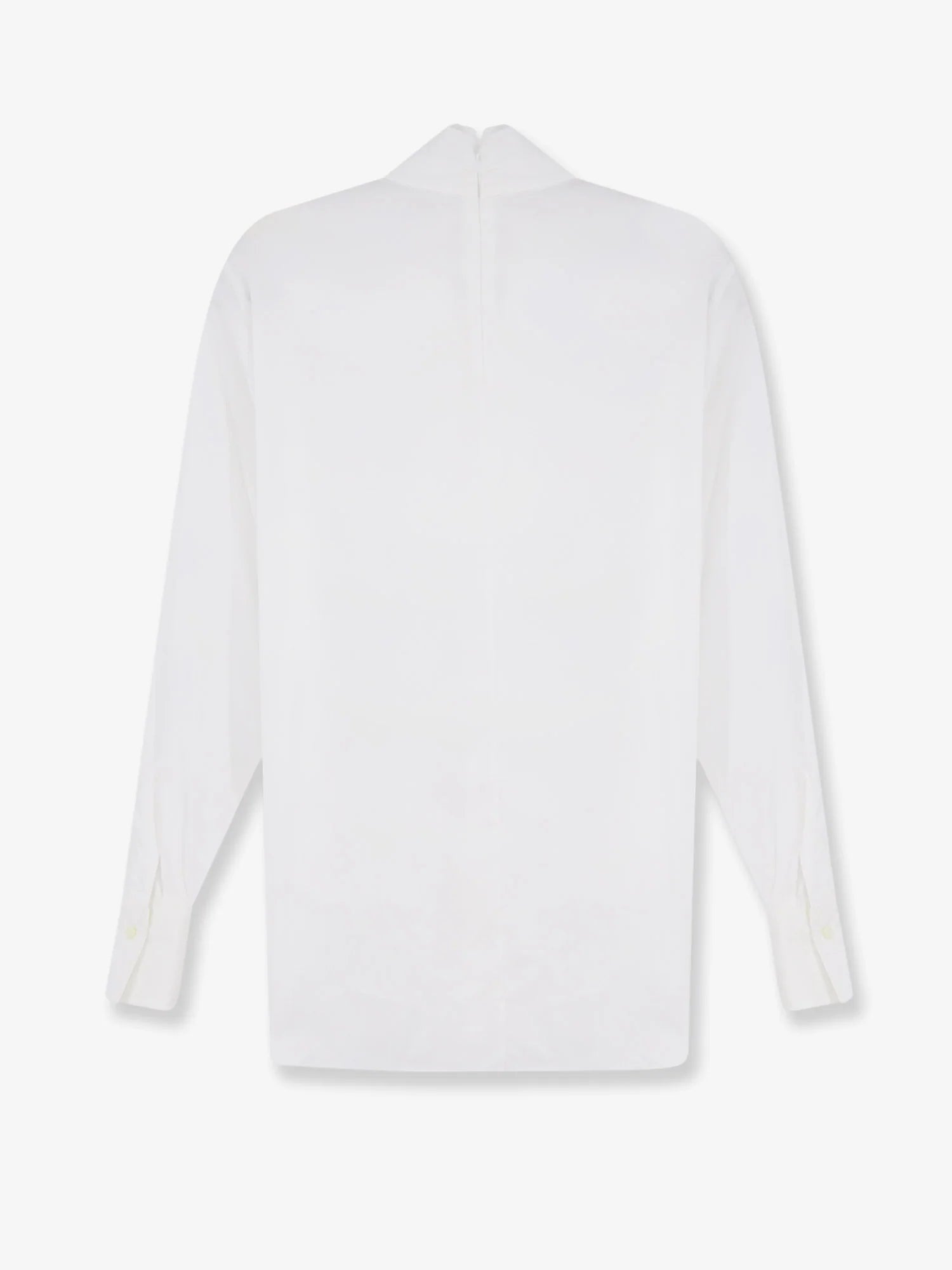 Cotton blend shirt with Monili detail