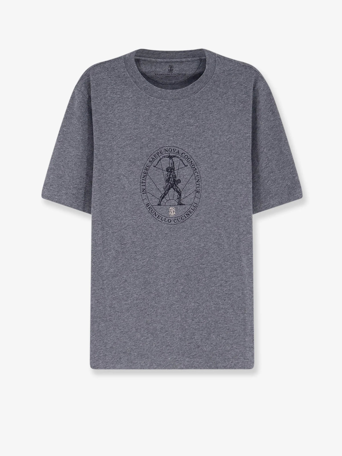 Cotton T-shirt with print on the front