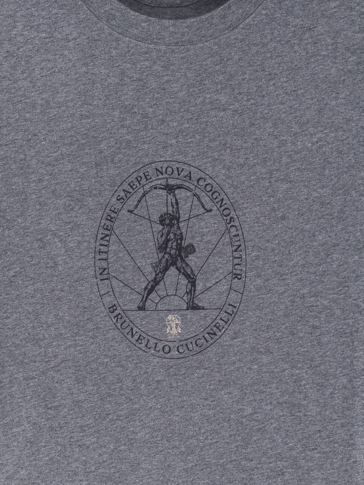 Cotton T-shirt with print on the front